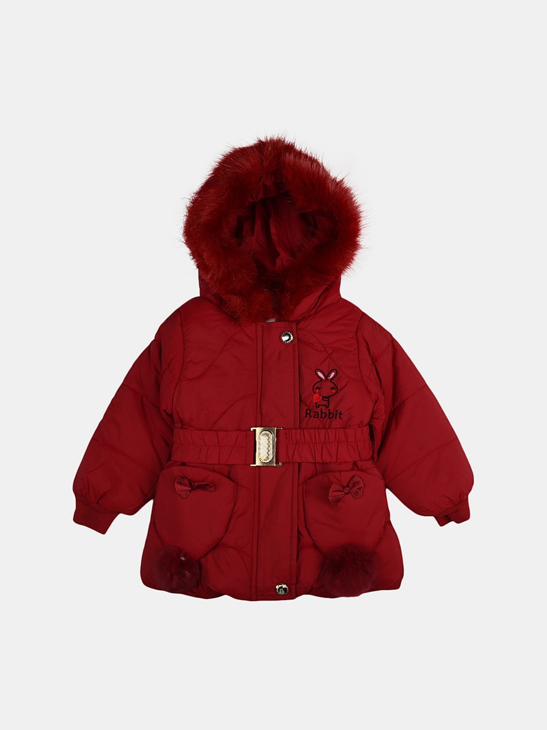 

V-Mart Boys Hooded Padded Jacket, Blue