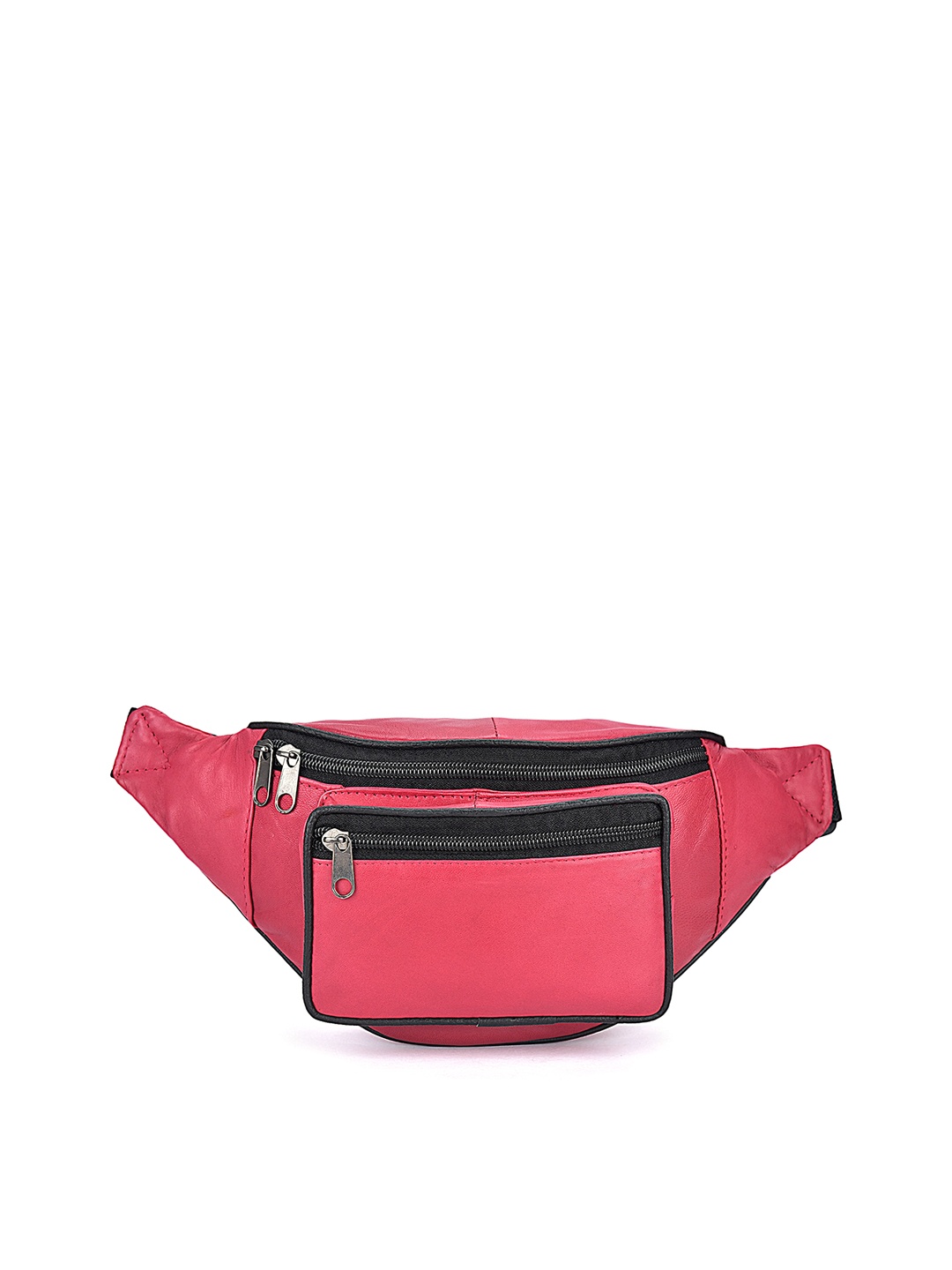 

K London Unisex Textured Waist Pouch, Pink