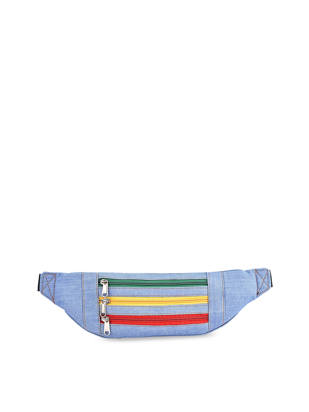 

K London Textured Leather Waist Pouch, Blue