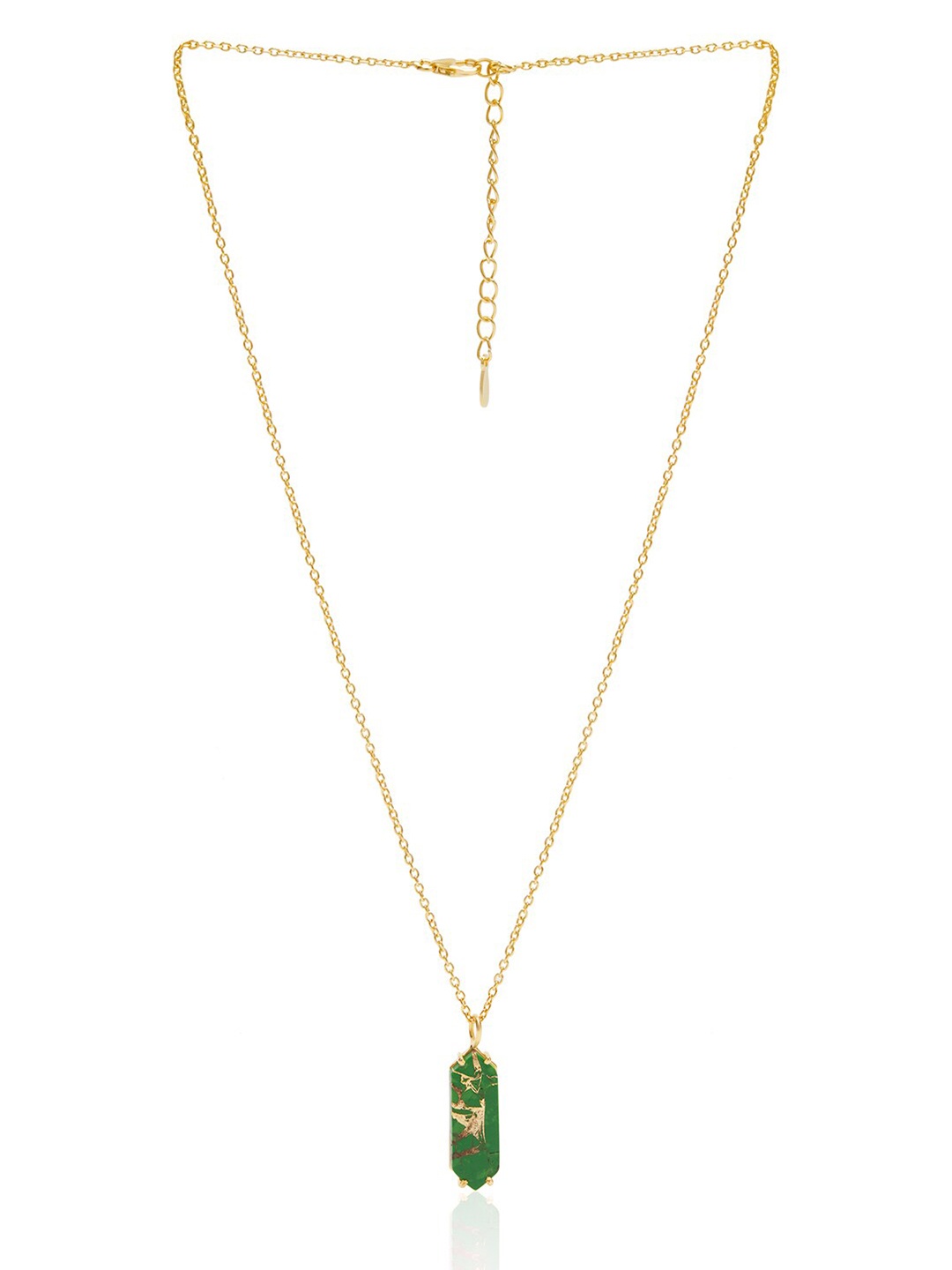 

March by FableStreet Sterling Silver Gold-Plated Necklace