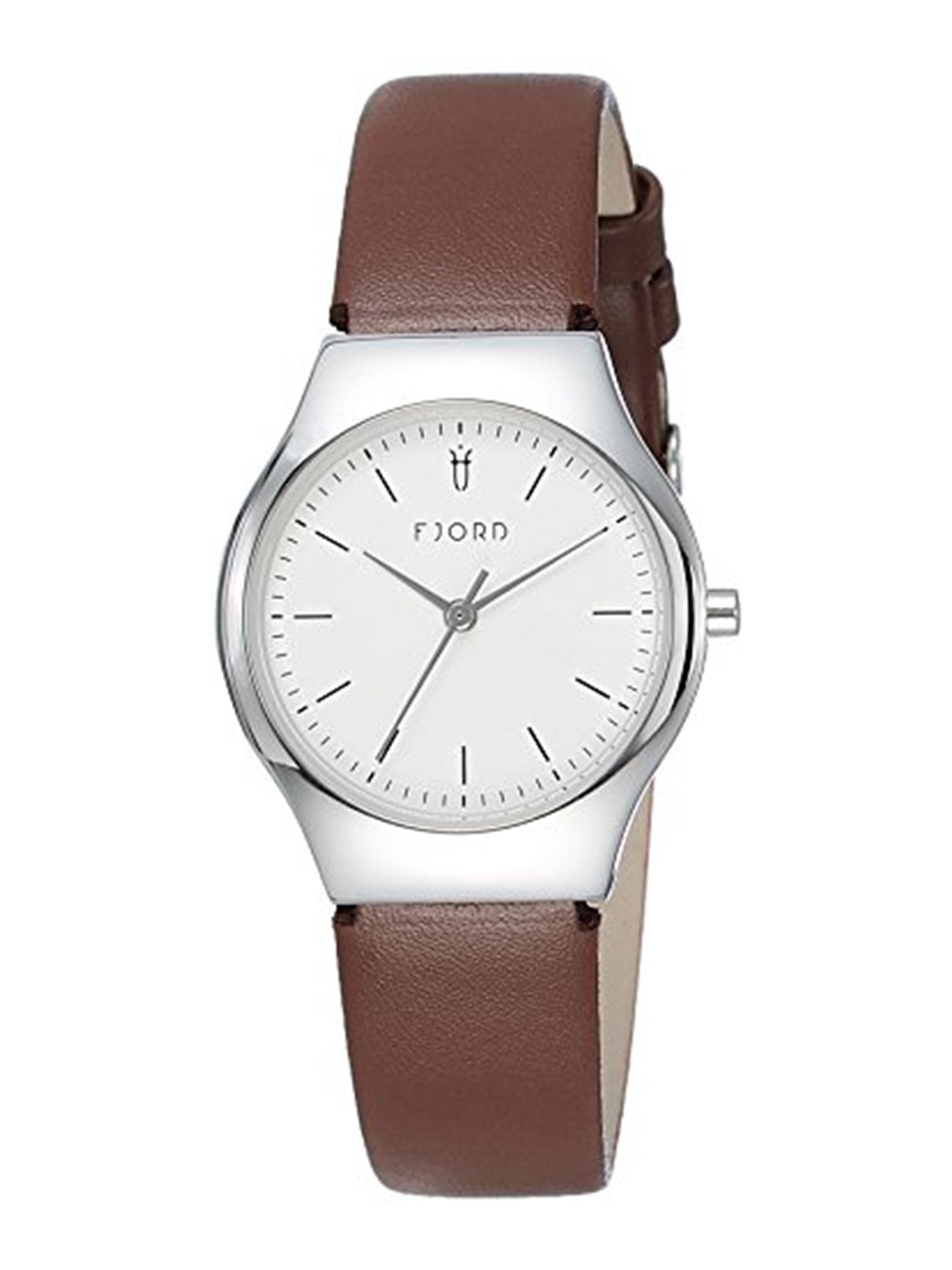 

FJORD Women Leather Straps Analogue Watch FJ-6036-06, White