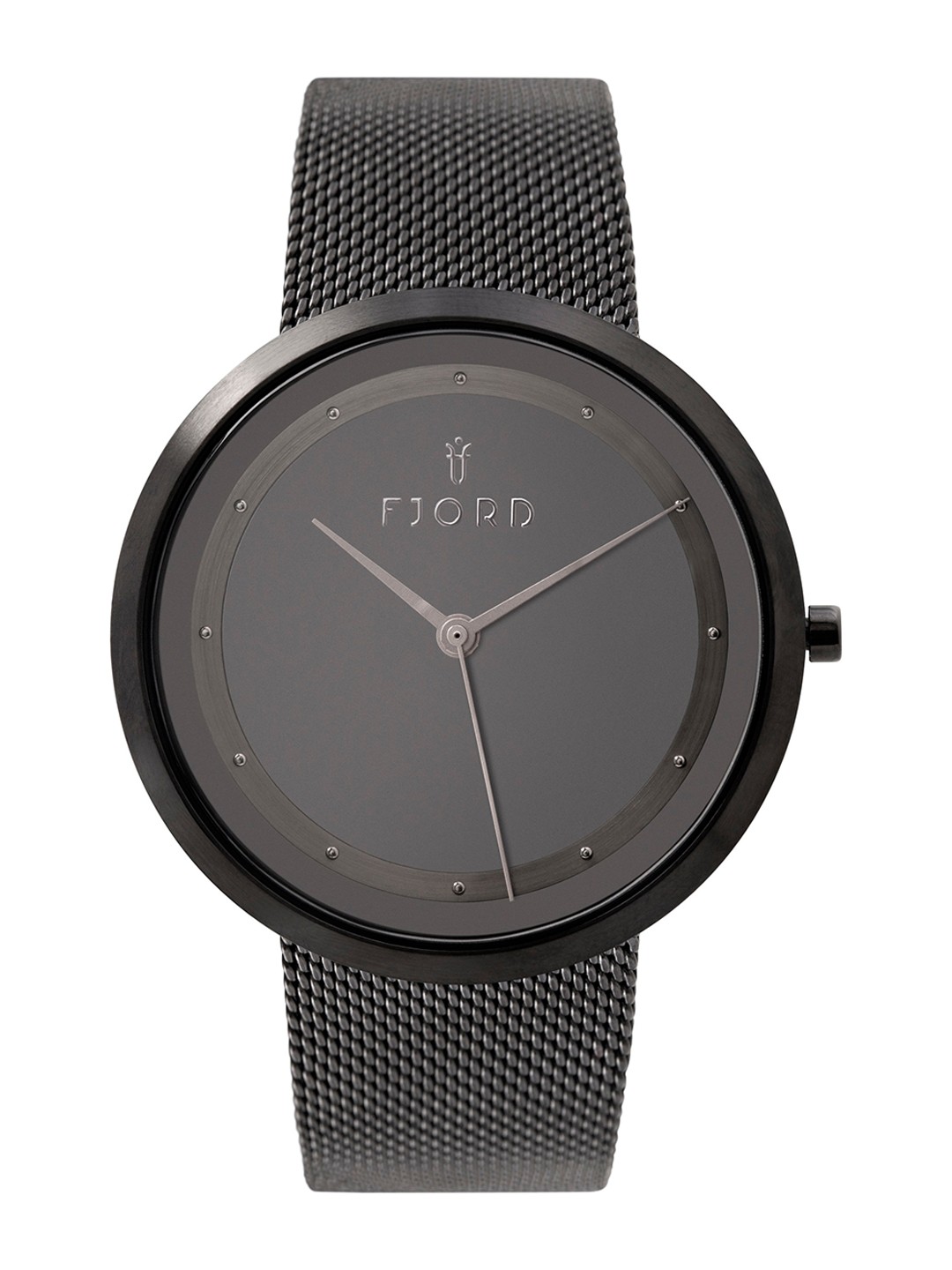 

FJORD Men Dial & Bracelet Style Straps Analogue Watch FJ-3055-33, Grey