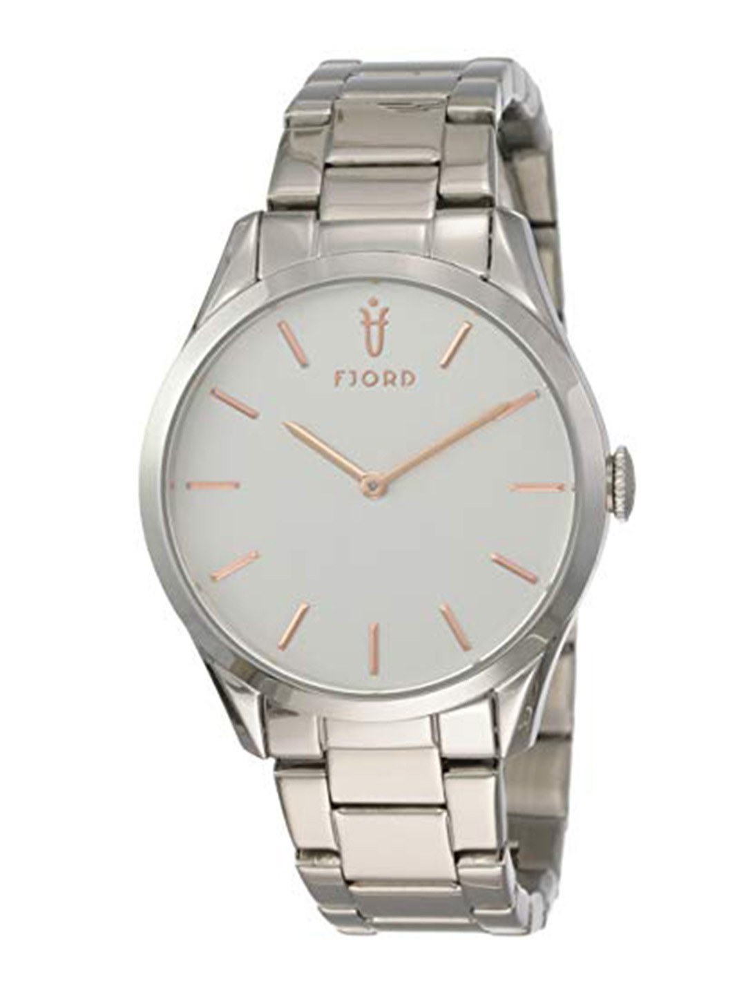 

FJORD Women Dial & Bracelet Style Straps Analogue Watch FJ-6028-22, White
