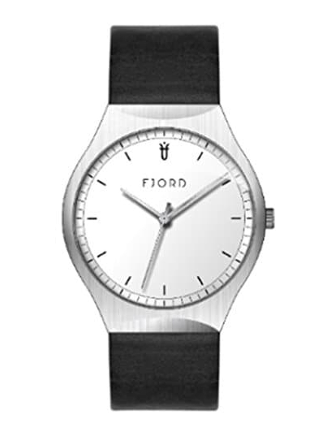 

FJORD Men Printed Dial & Leather Straps Analogue Watch FJ-3026-02, Black