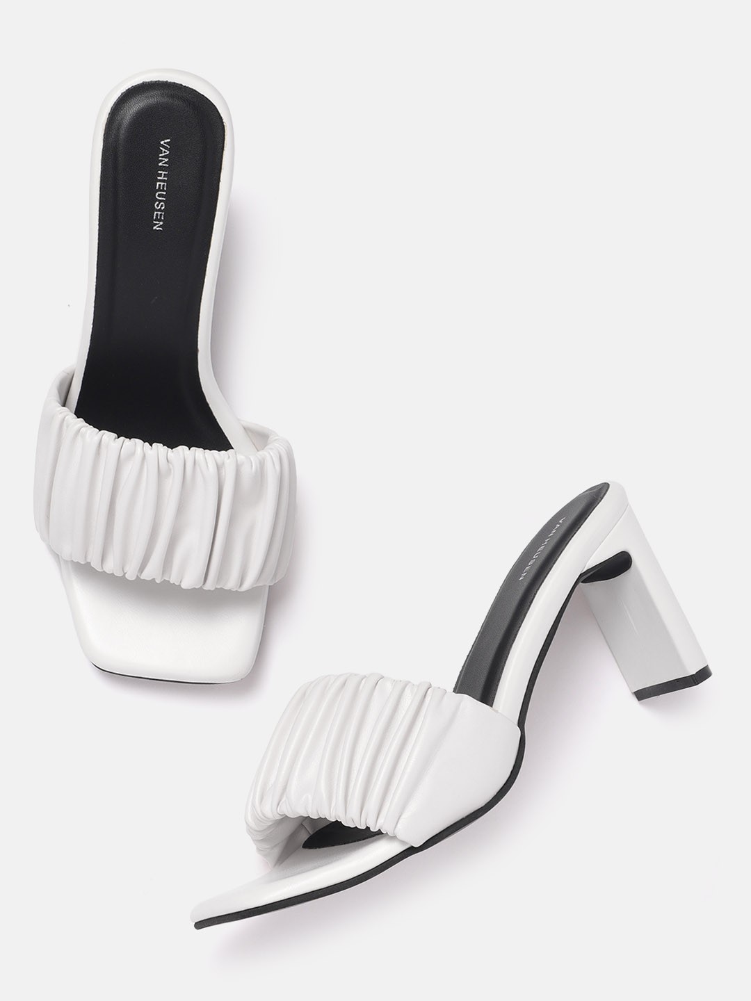 

Van Heusen Woman Block Heels, White