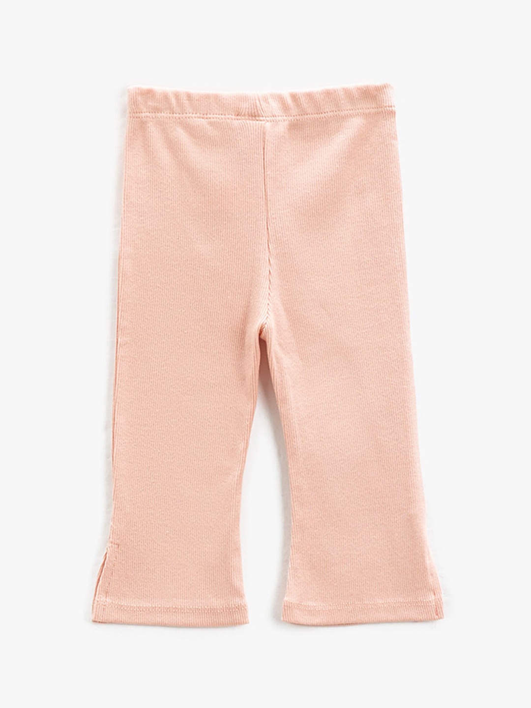 

Koton Girls Mid Rise Flared Lounge Pants, Pink