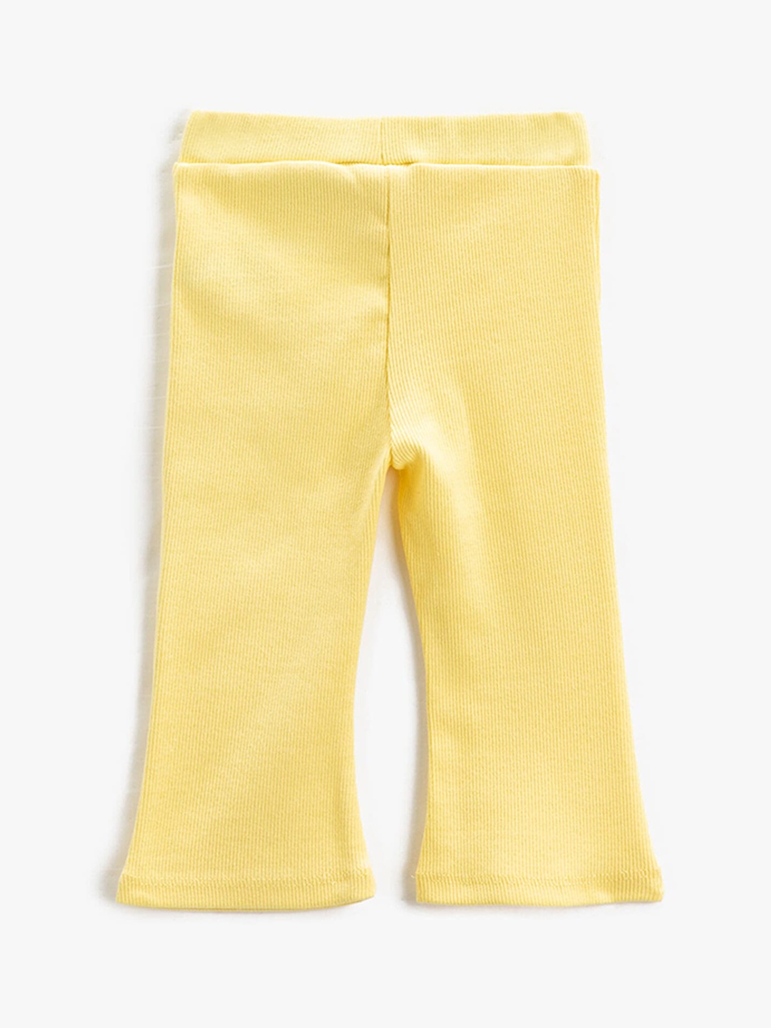

Koton Girls Mid Rise Flared Lounge Pants, Yellow