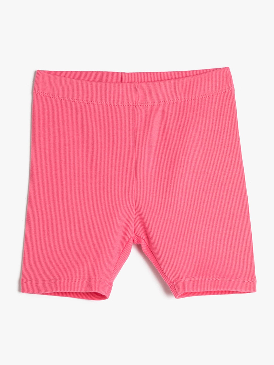 

Koton Girls Slim Fit Cotton Shorts, Pink