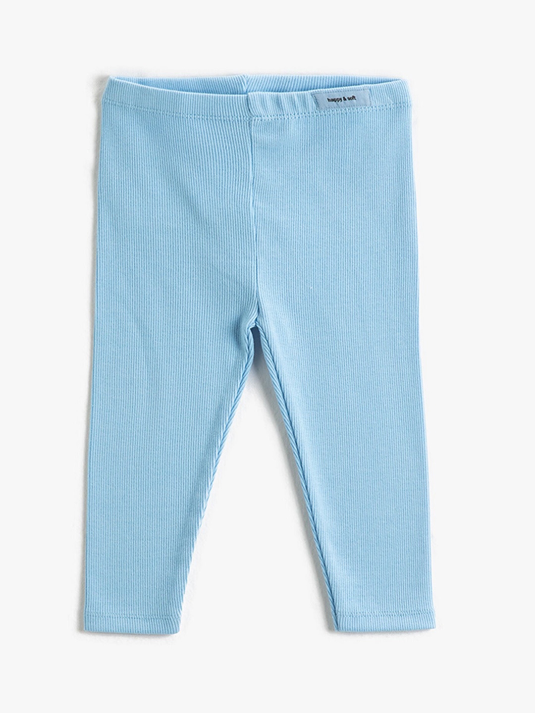 

Koton Girls Self Design Ankle-Length Leggings, Blue