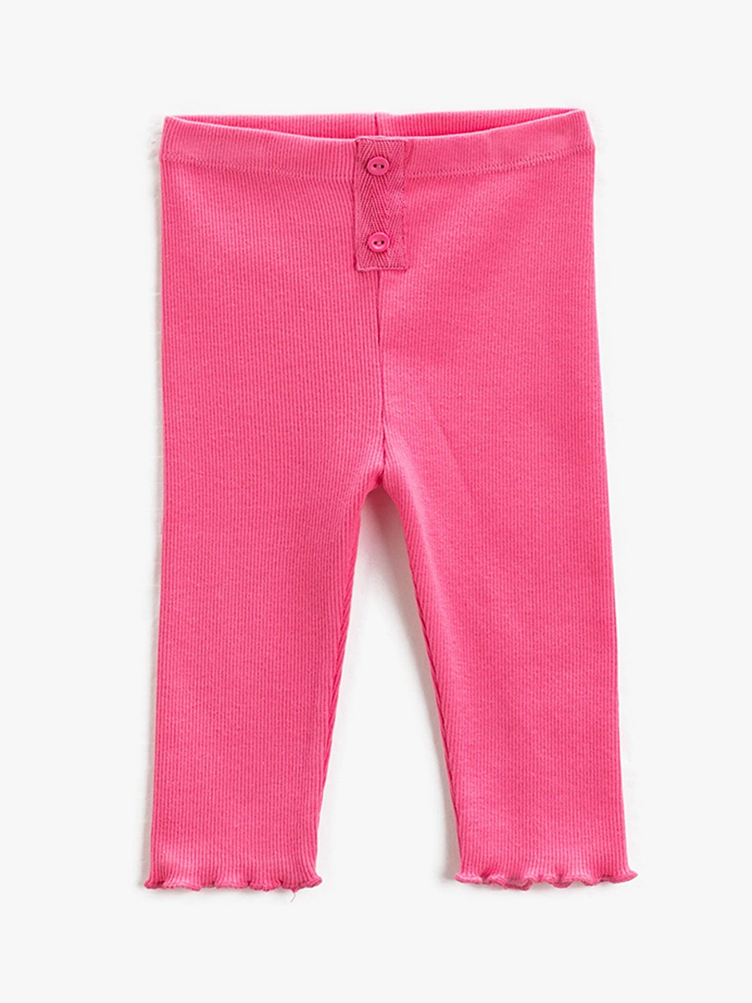 

Koton Infants Girls Ribbed Leggings, Pink