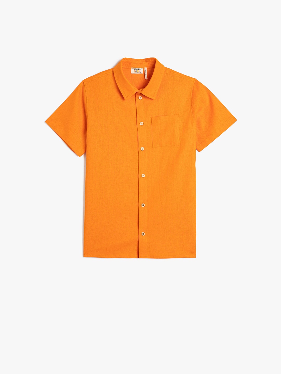 

Koton Boys Regular Fit Casual Shirt, Orange