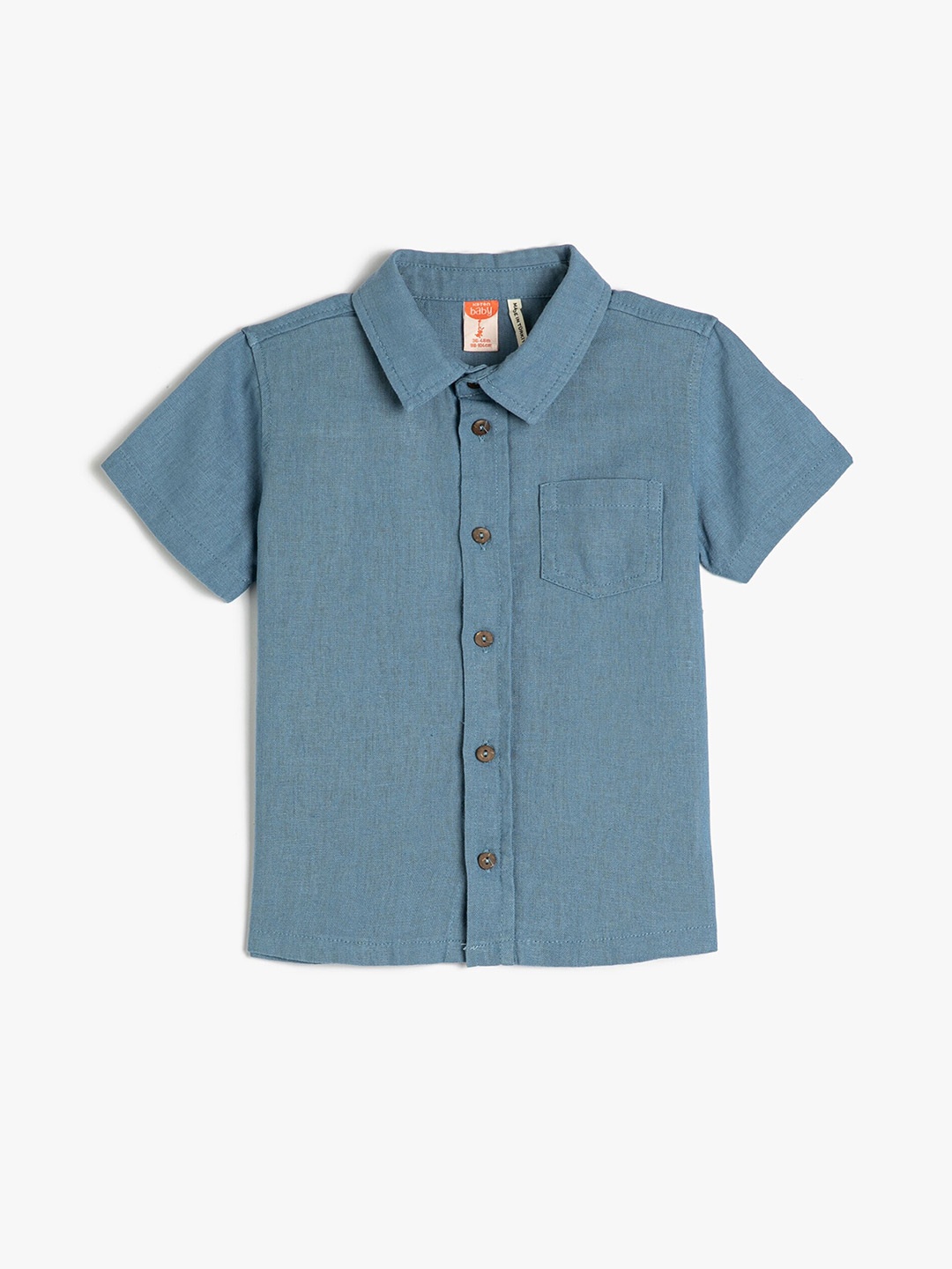 

Koton Boys Regular Fit Casual Shirt, Blue