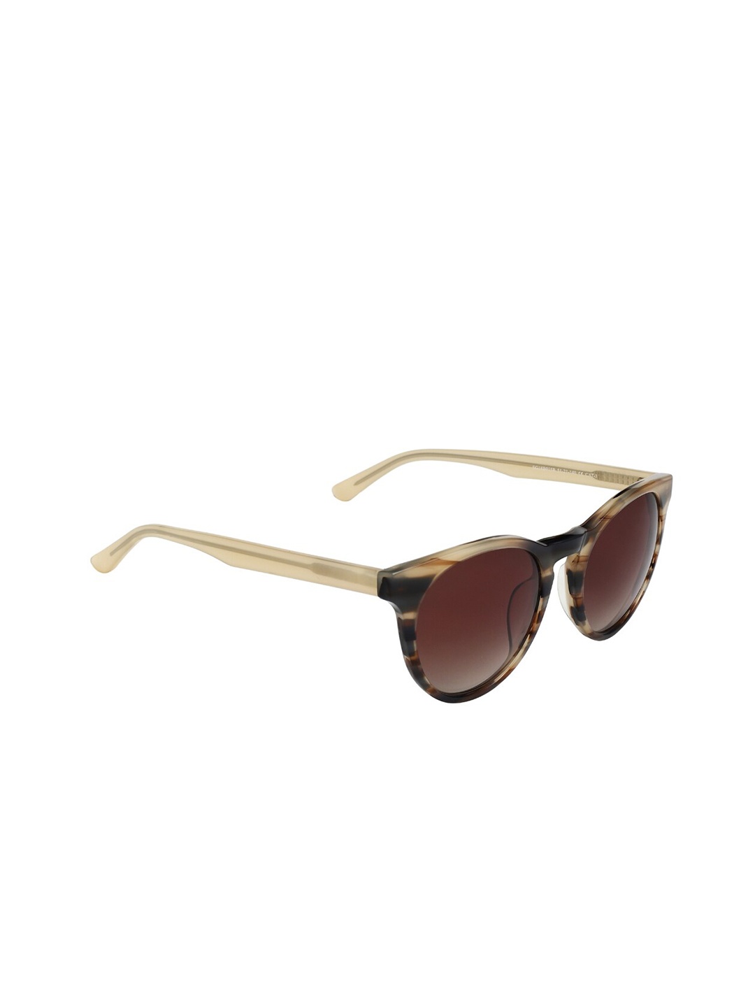 

Folli Follie Women Oval Sunglasses With UV Protected Lens SG18B015B 51 S, Brown