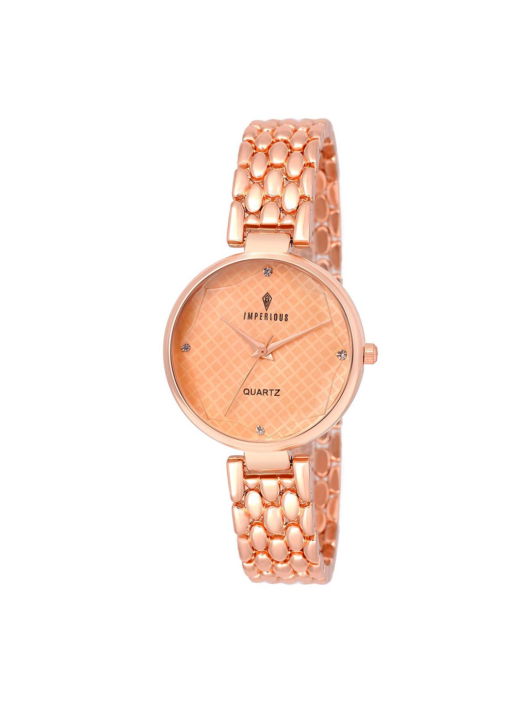 

Imperious- The Royal Way Women Embellished Dial Analogue Watch IMP-Gold 125
