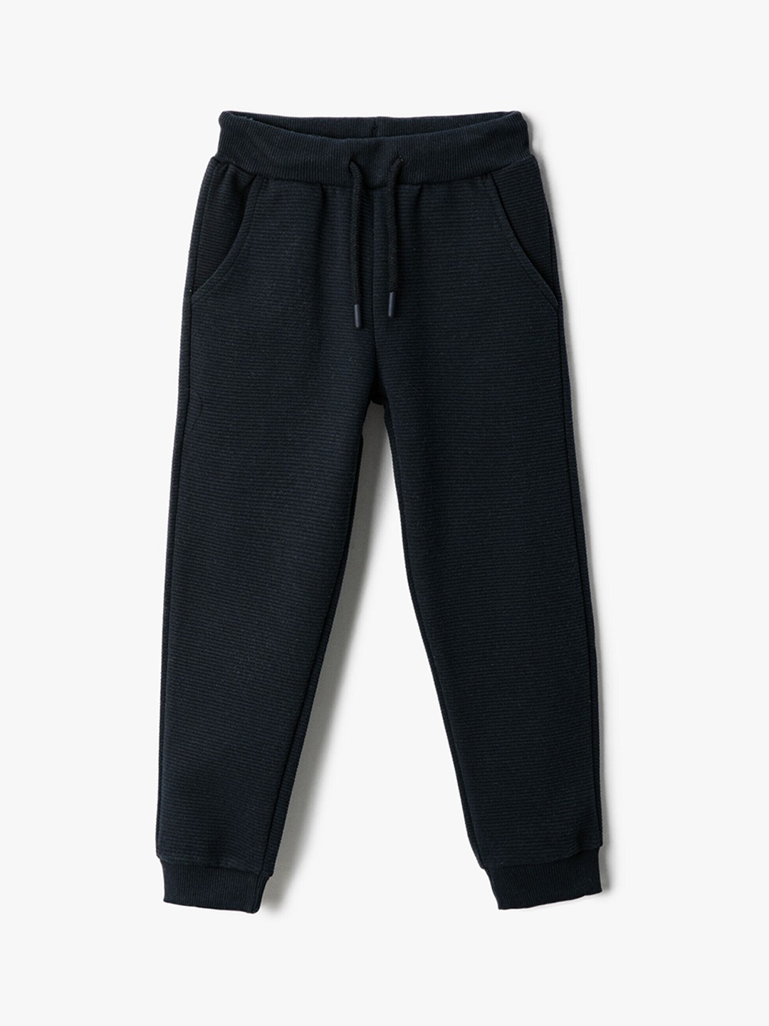 

Koton Boys Ribbed Joggers, Navy blue