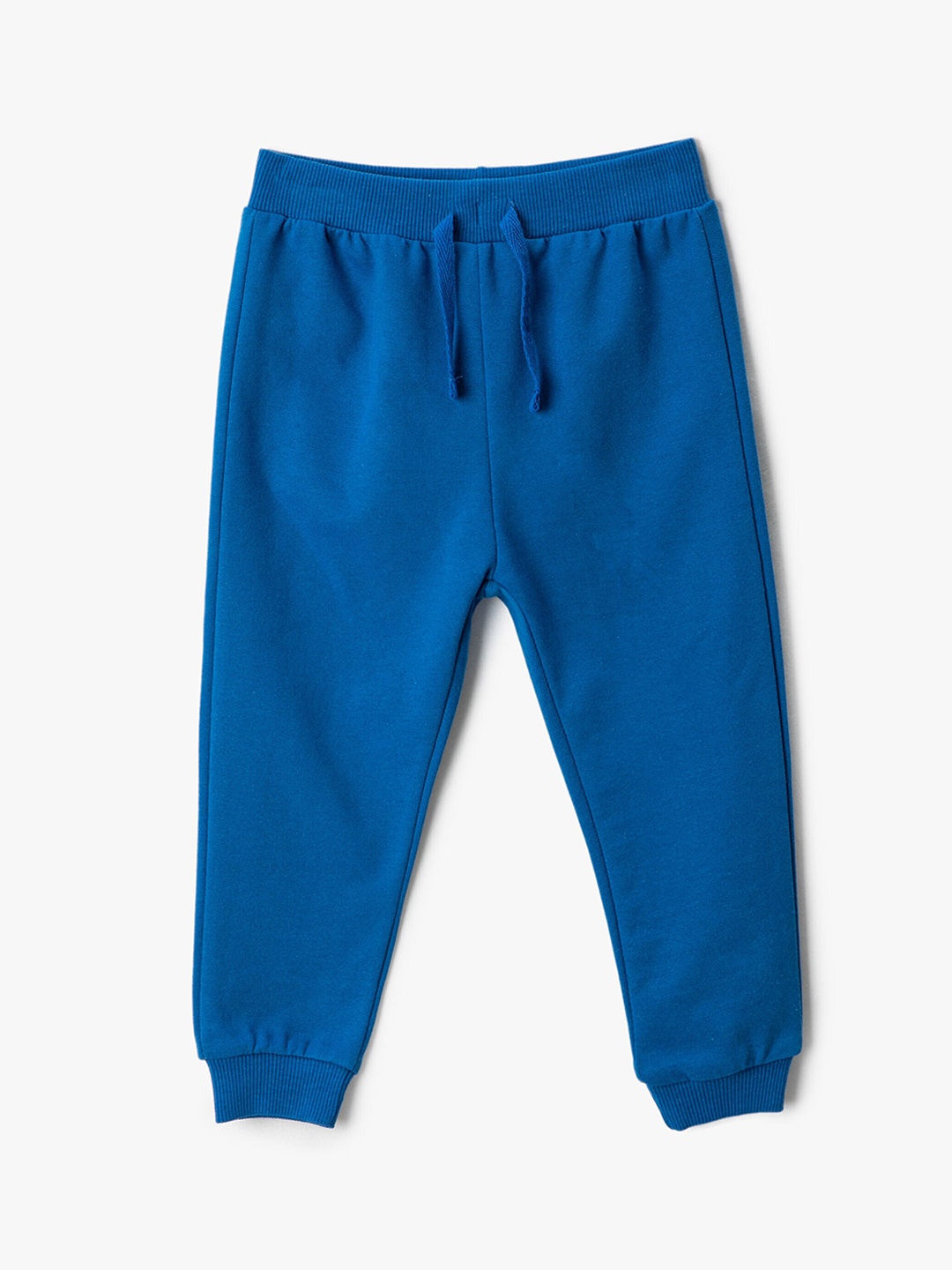 

Koton Boys Mid Rise Pure Cotton Joggers, Blue