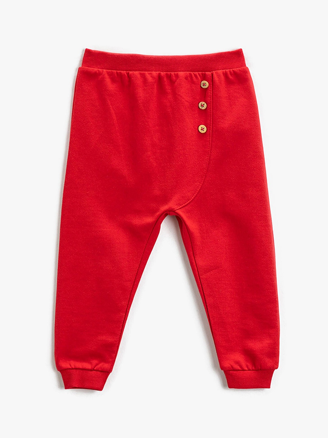 

Koton Boys Mid-Rise Joggers, Red