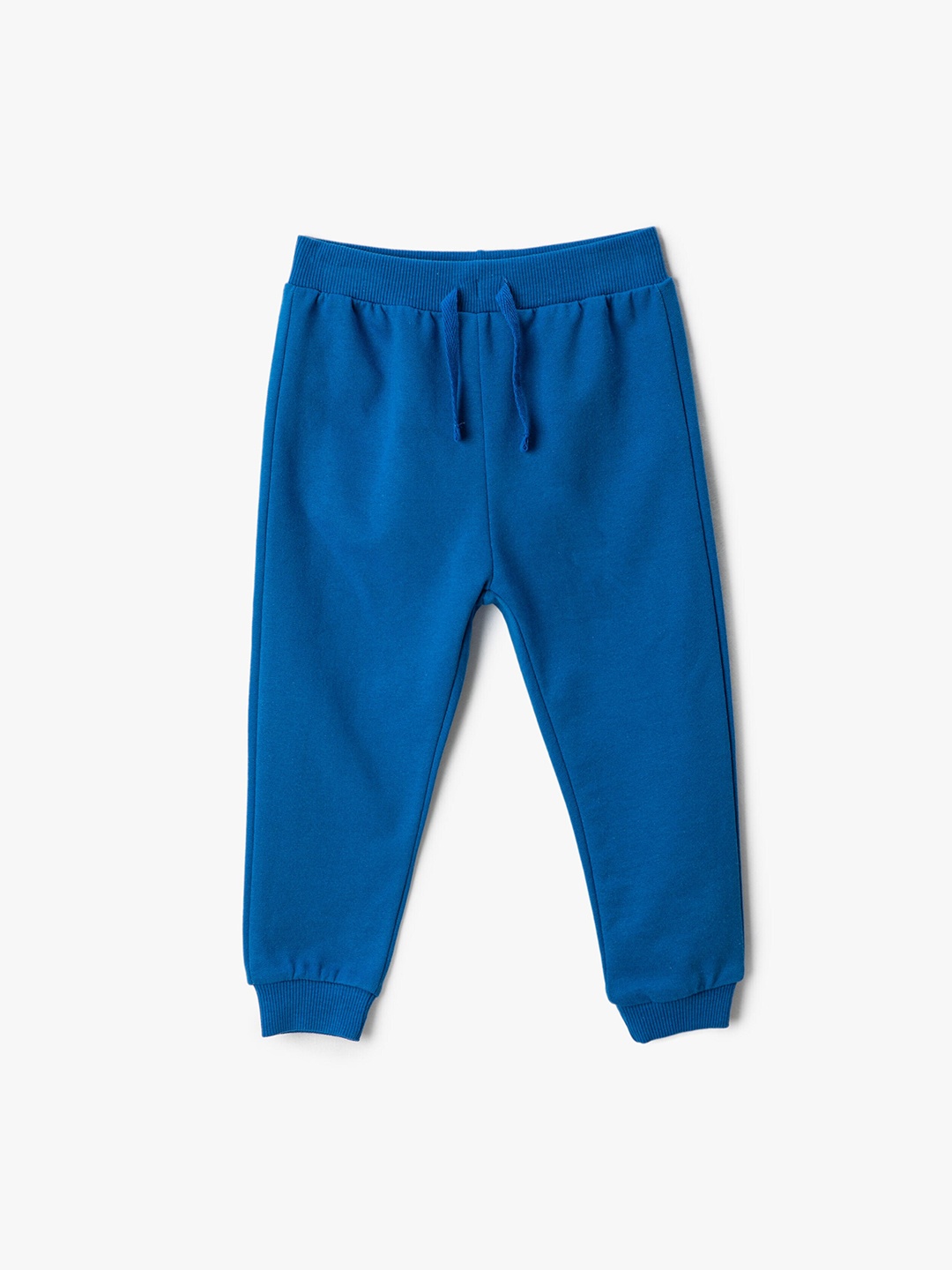 

Koton Boys Mid-Rise Pure Cotton Joggers, Blue