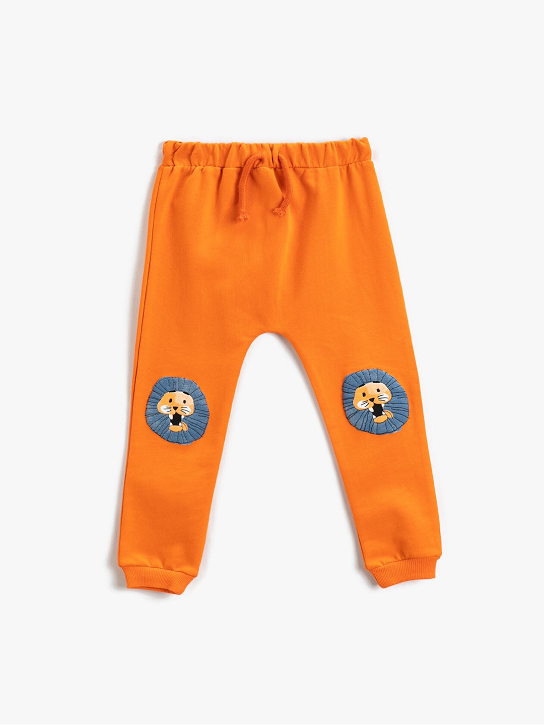 

Koton Boys Printed Pure Cotton Joggers, Orange