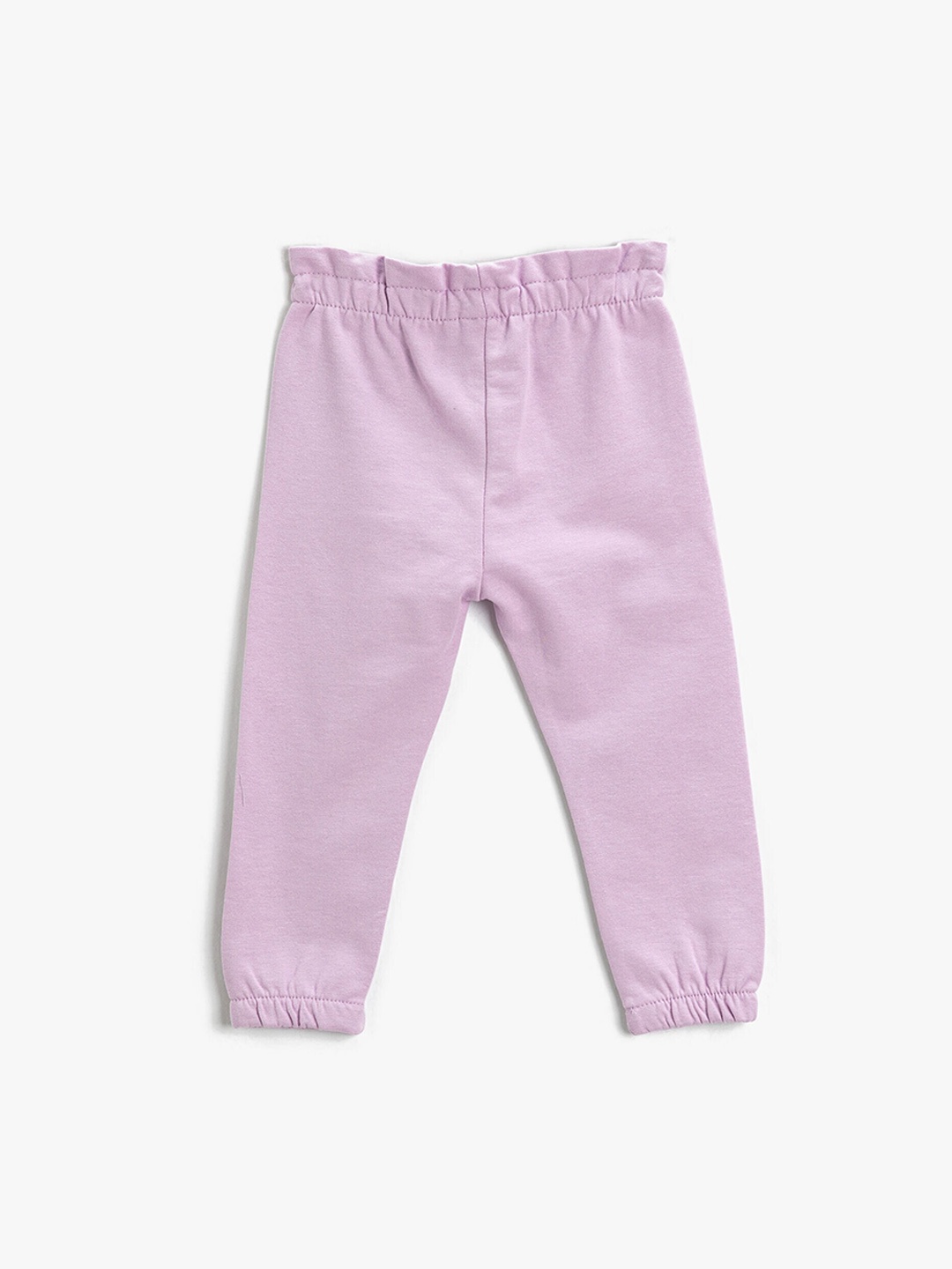

Koton Girls Pure Cotton Joggers, Purple