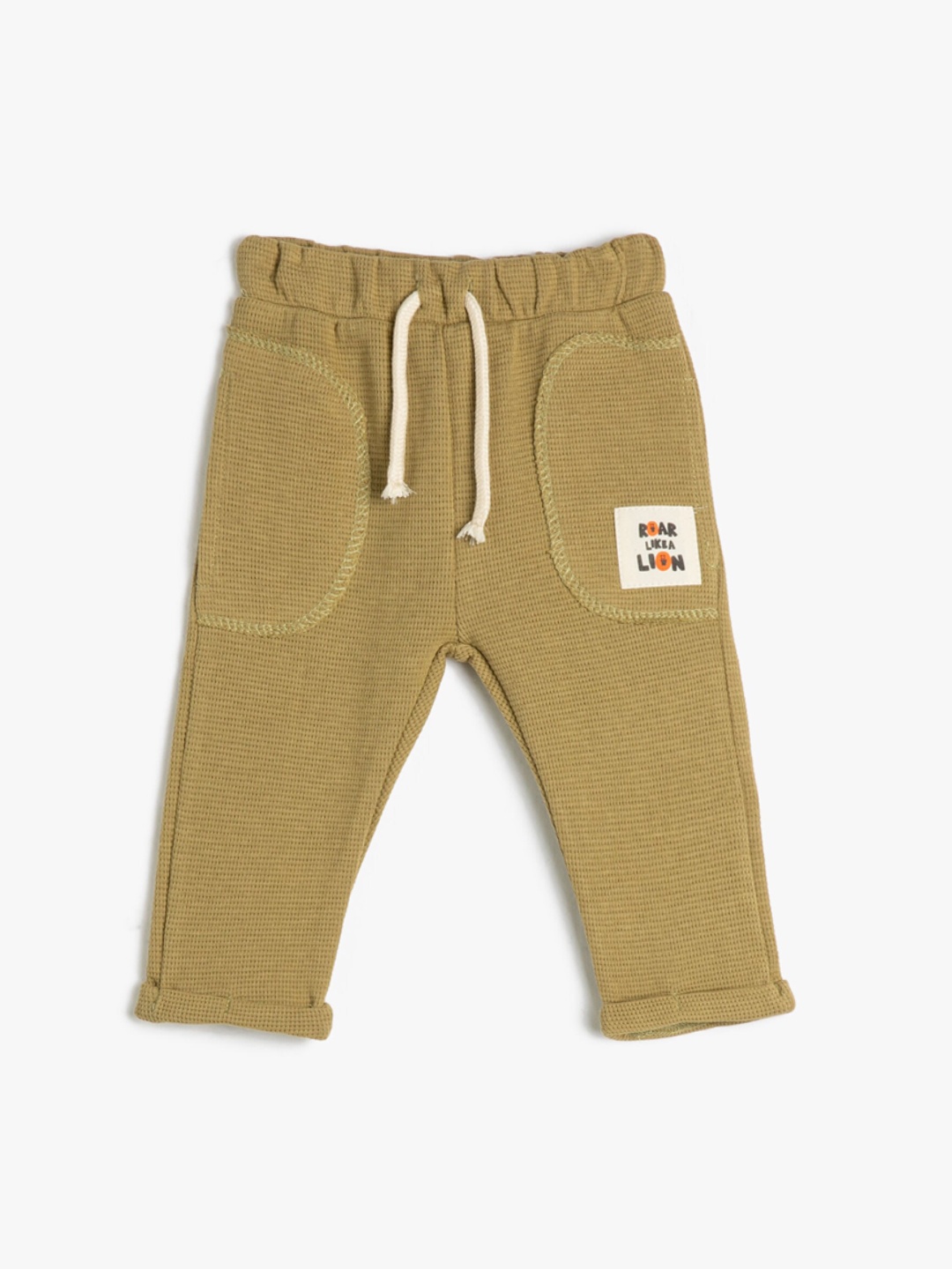 

Koton Boys Textured Regular Trouser, Brown