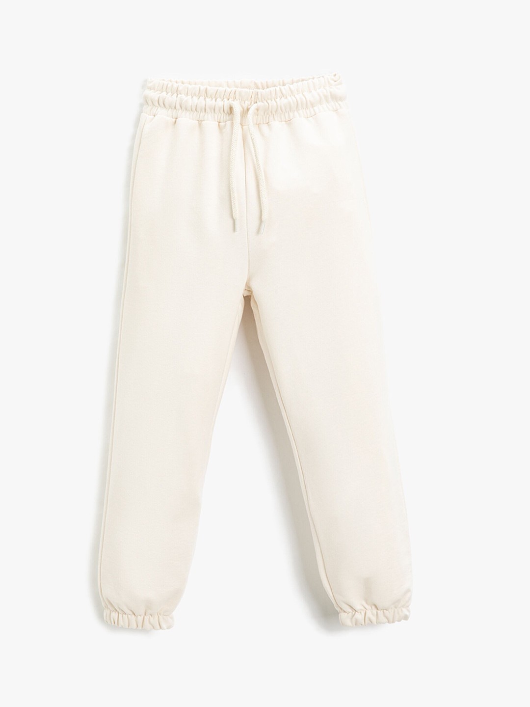 

Koton Girls Mid-Rise Joggers, Beige