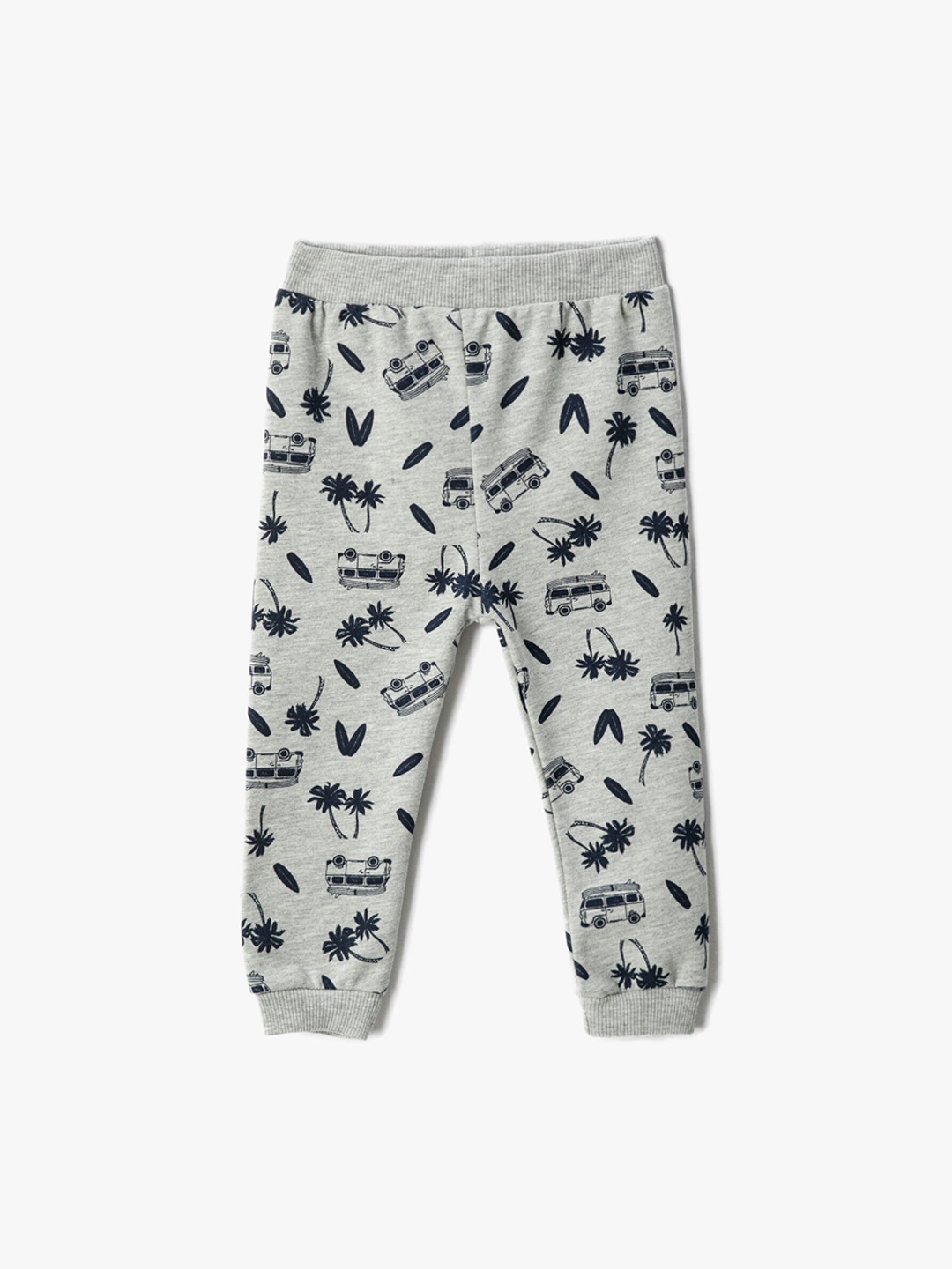 

Koton Infant Boys Conversational Printed Joggers, Grey