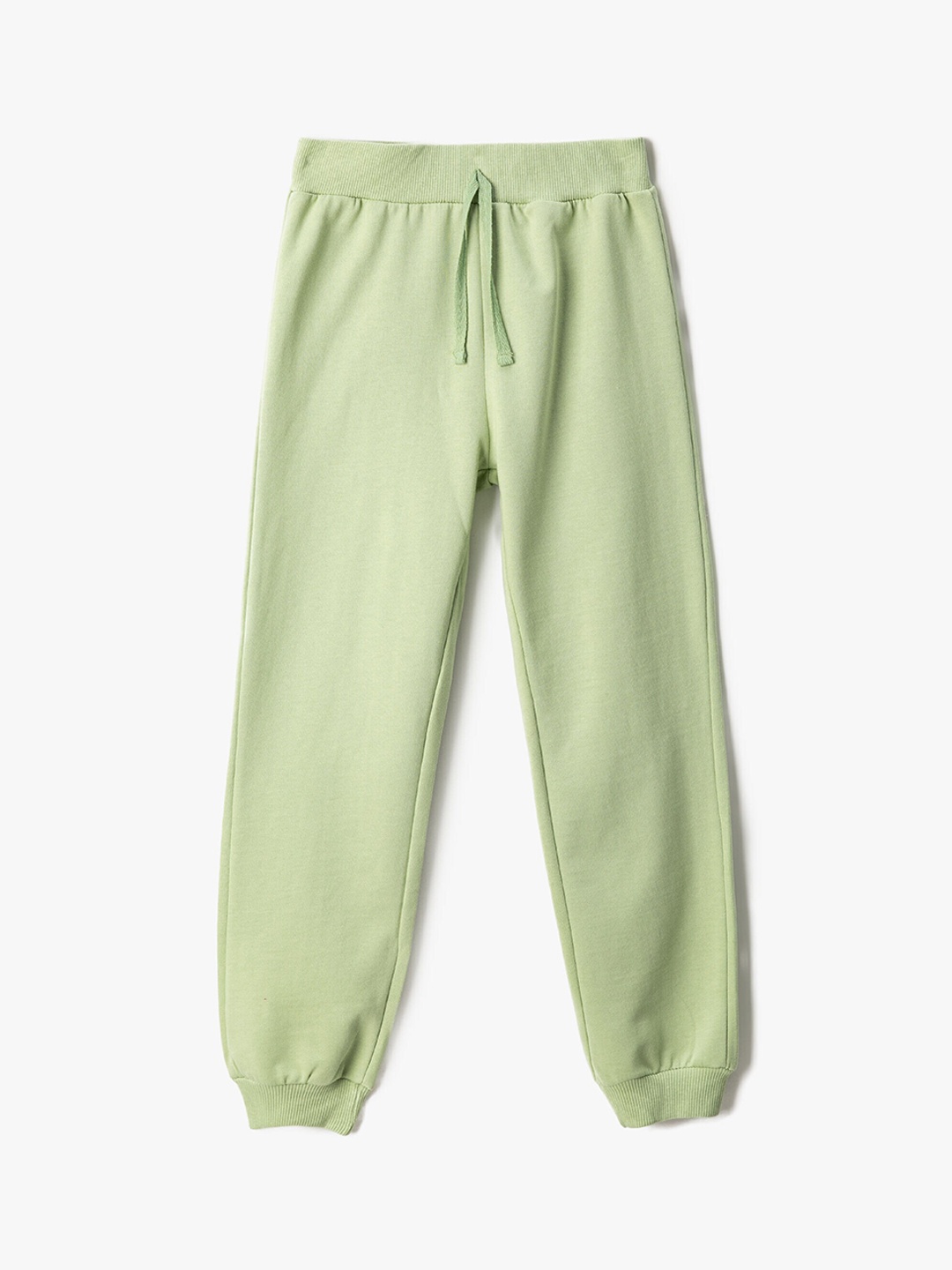 

Koton Girls Mid Rise Pure Cotton Joggers, Green