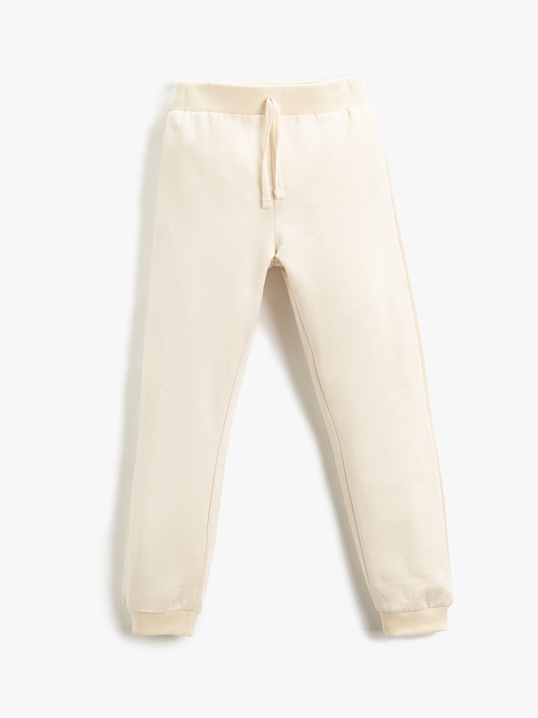 

Koton Girls Mid-Rise Regular Fit Cotton Joggers, Beige