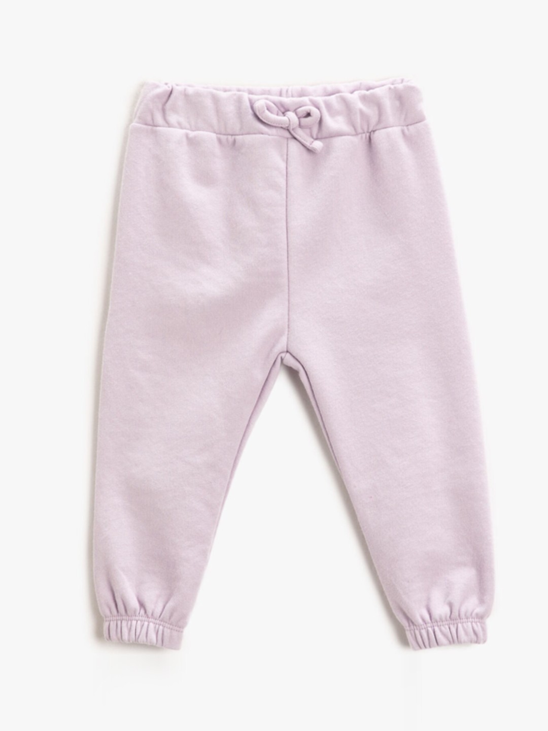 

Koton Infants Girls Mid-Rise Regular Fit Cotton Joggers, Lavender