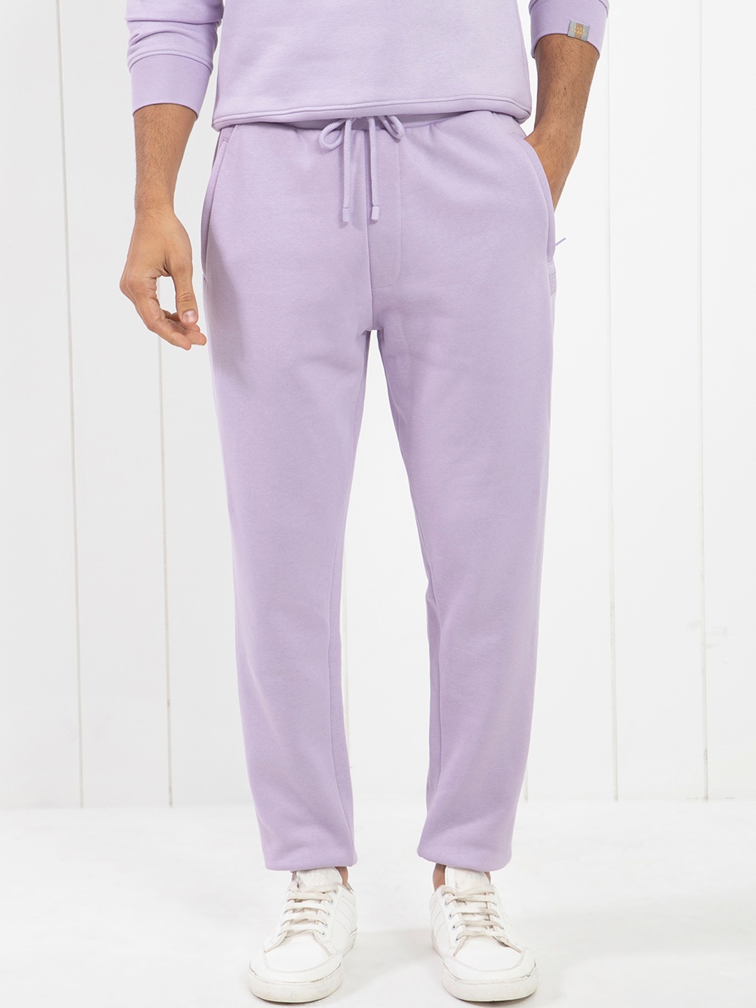 

RARE RABBIT Men Castle Bay Regular Fit Track Pant, Purple