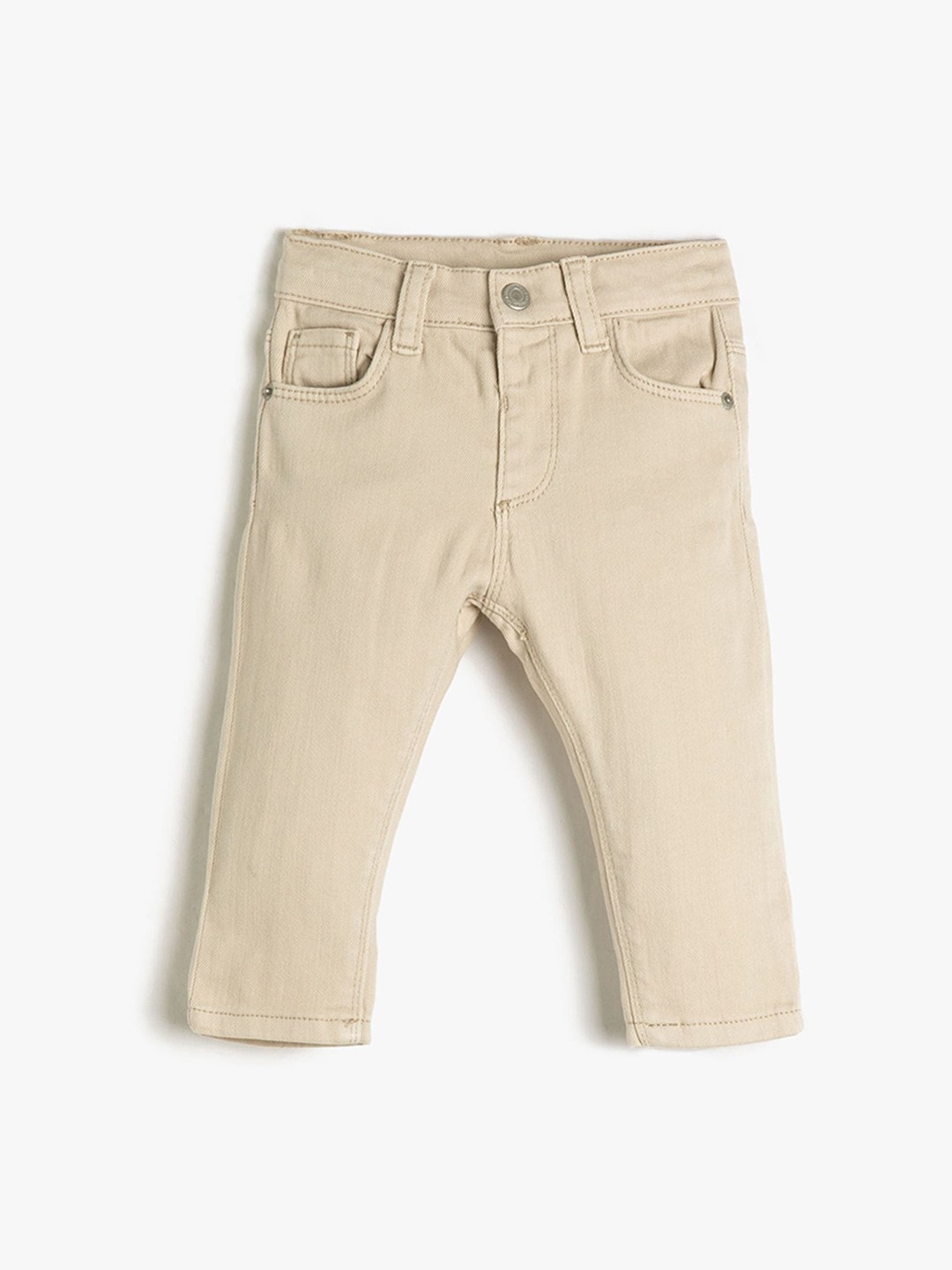 

Koton Boys Mid Rise Trousers, Grey