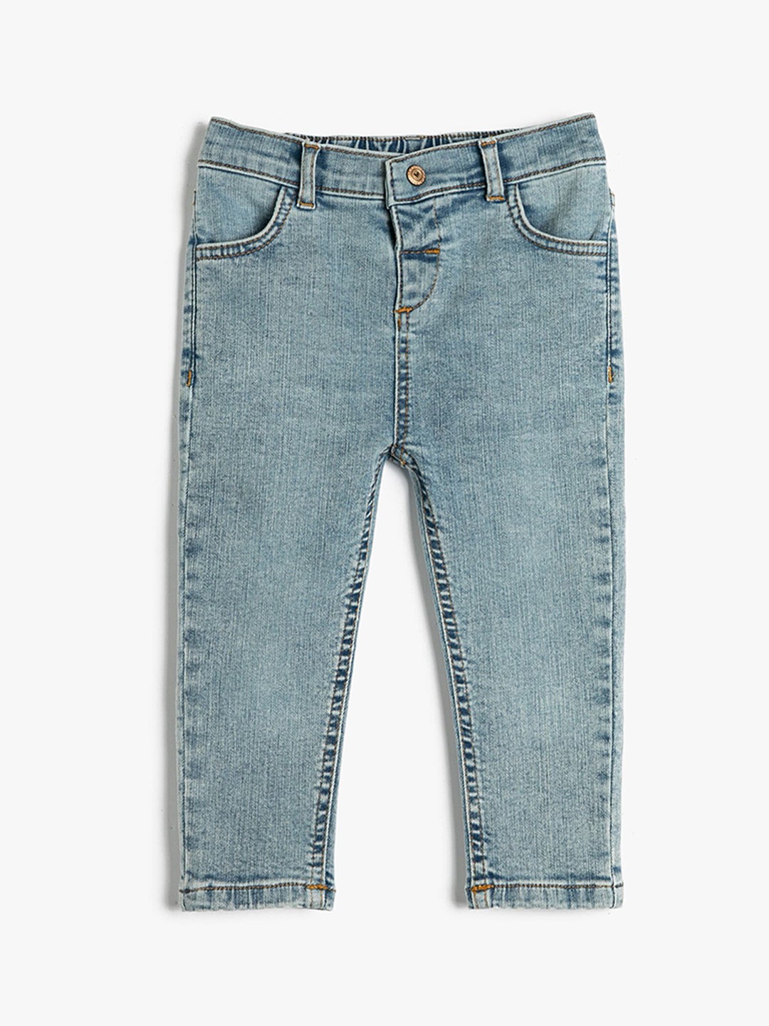 

Koton Girls Mid Rise Stretchable Jeans, Blue