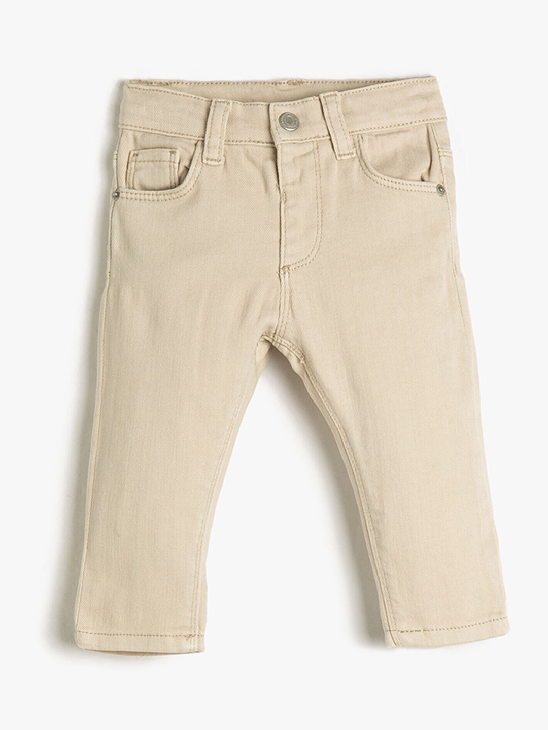 

Koton Boys Mid Rise Trousers, Grey