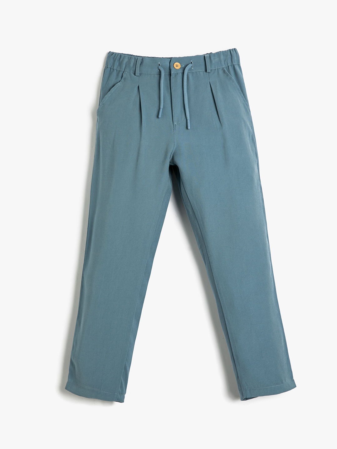 

Koton Boys Pleated Trousers, Blue