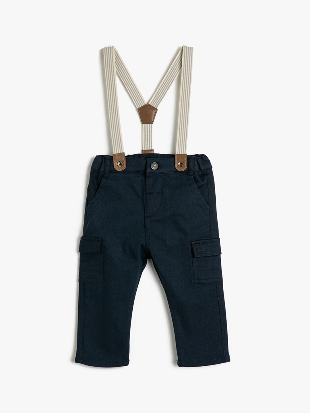 

Koton Boys Cargos With Suspender, Blue