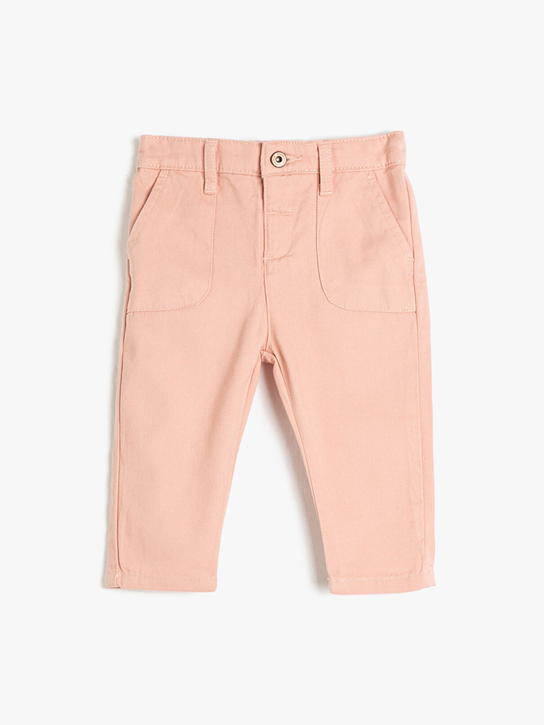 

Koton Boys Coloured Mid-Rise Pure Cotton Jeans, Pink