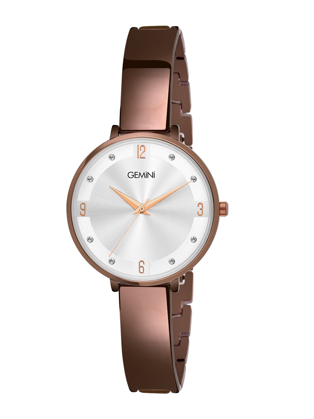 

GEMINI Women Stainless Steel Straps Analogue Watch BNS 2122QM01, Silver