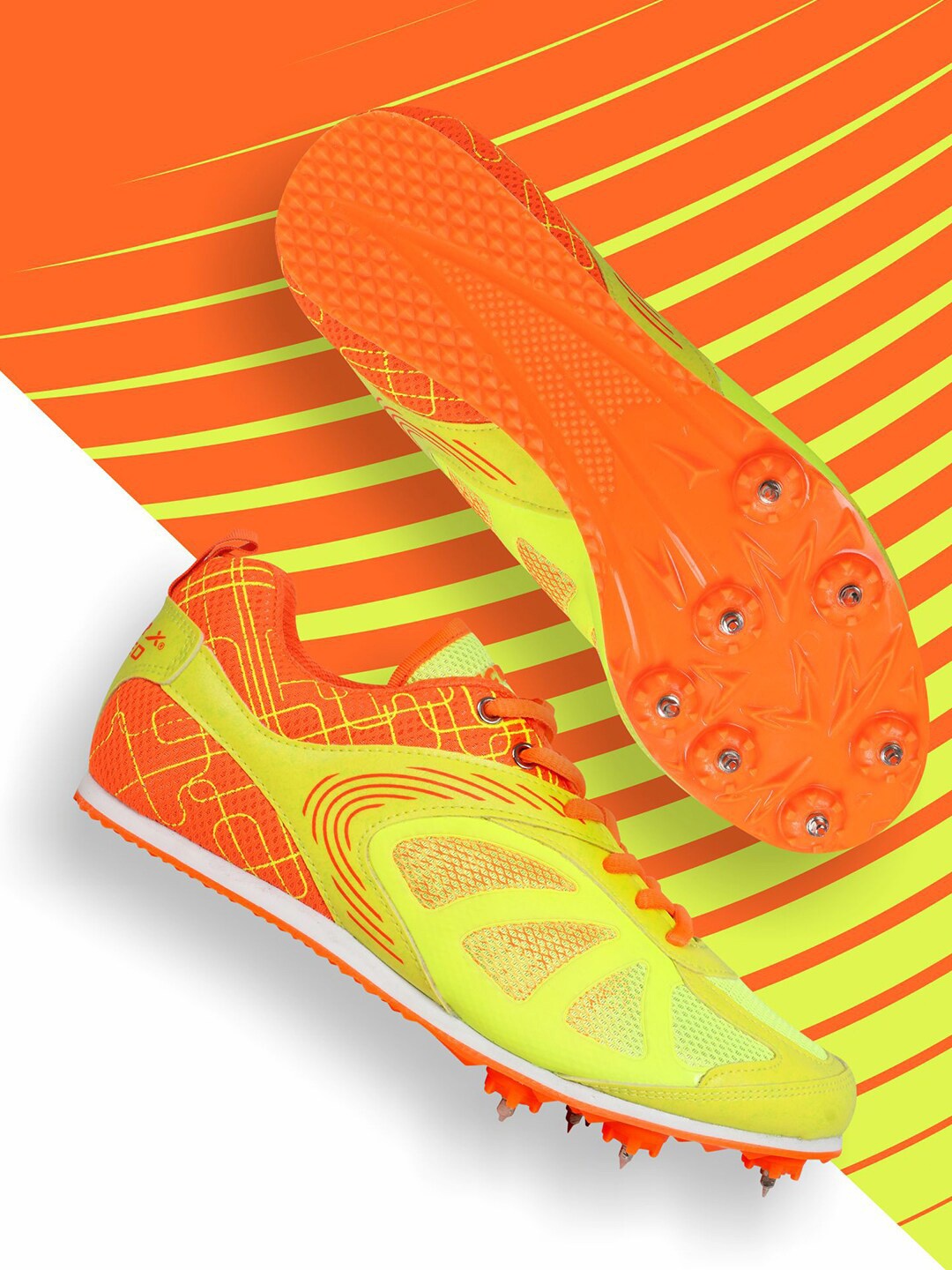 

VECTOR X Unisex BOLTED Running Shoes, Orange
