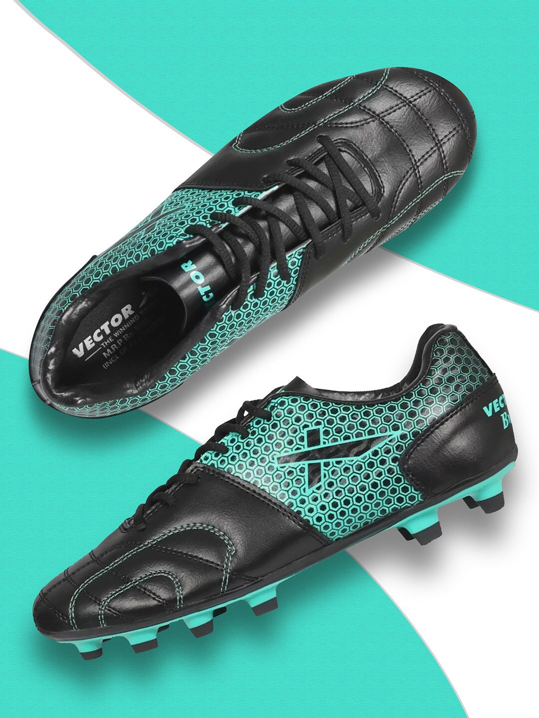 

VECTOR X Unisex BREEZE Football Shoes, Sea green