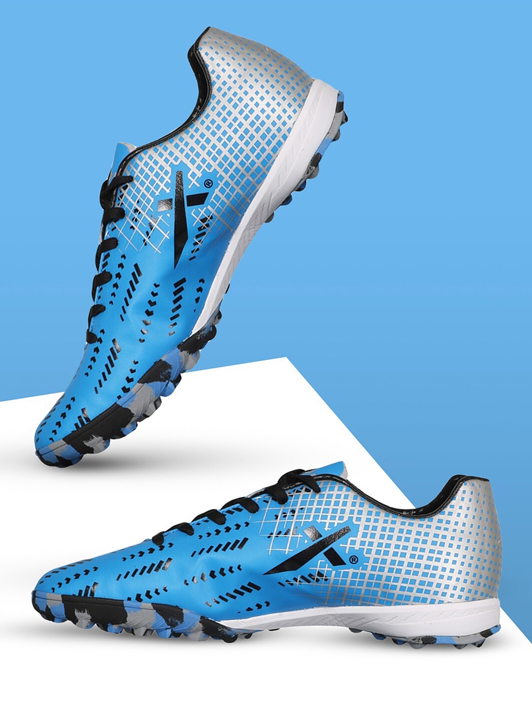 

VECTOR X Unisex ROYALE-PLUS Football Shoes, Blue