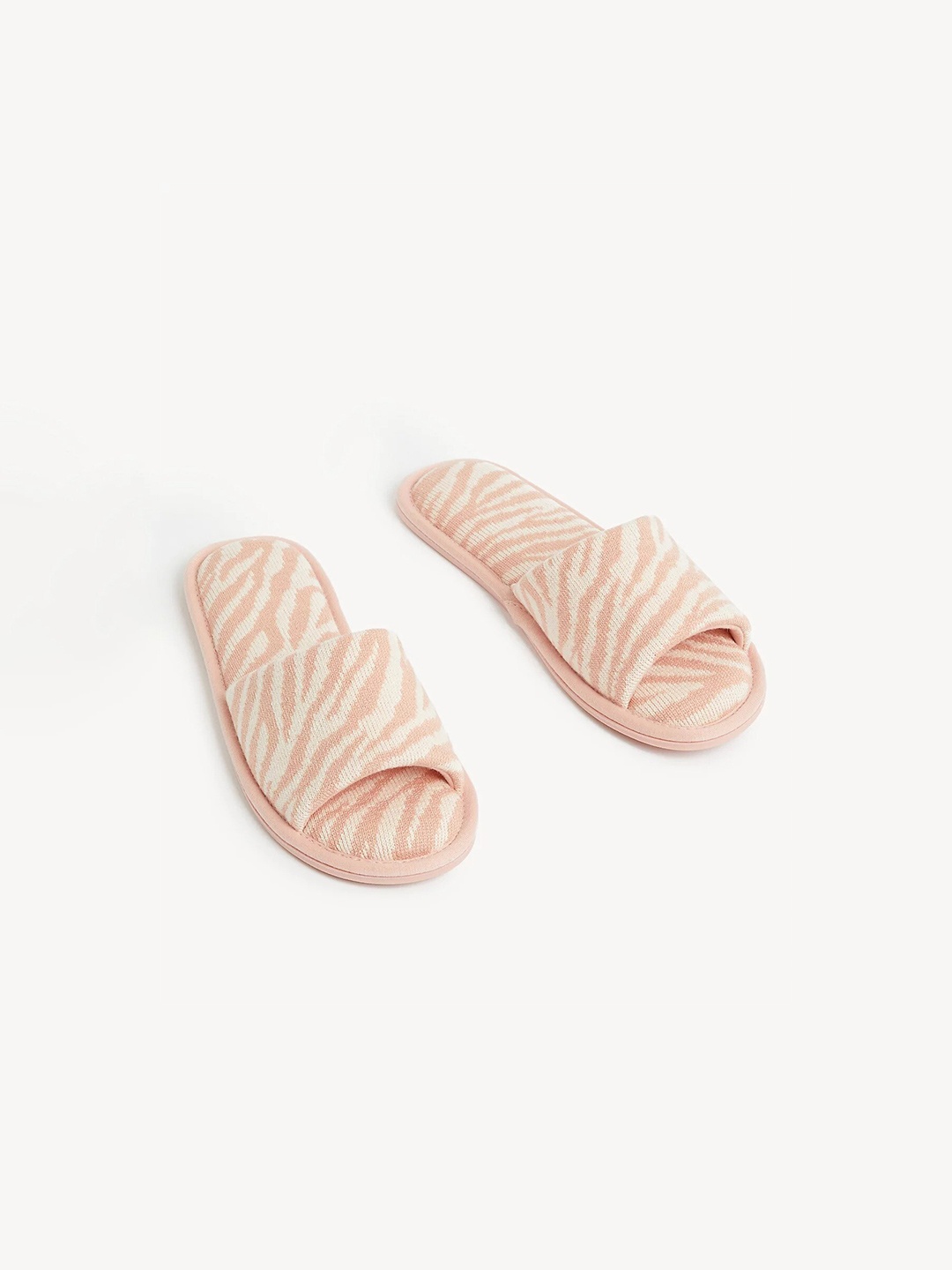 

Marks & Spencer Women Printed Room Slippers, Pink