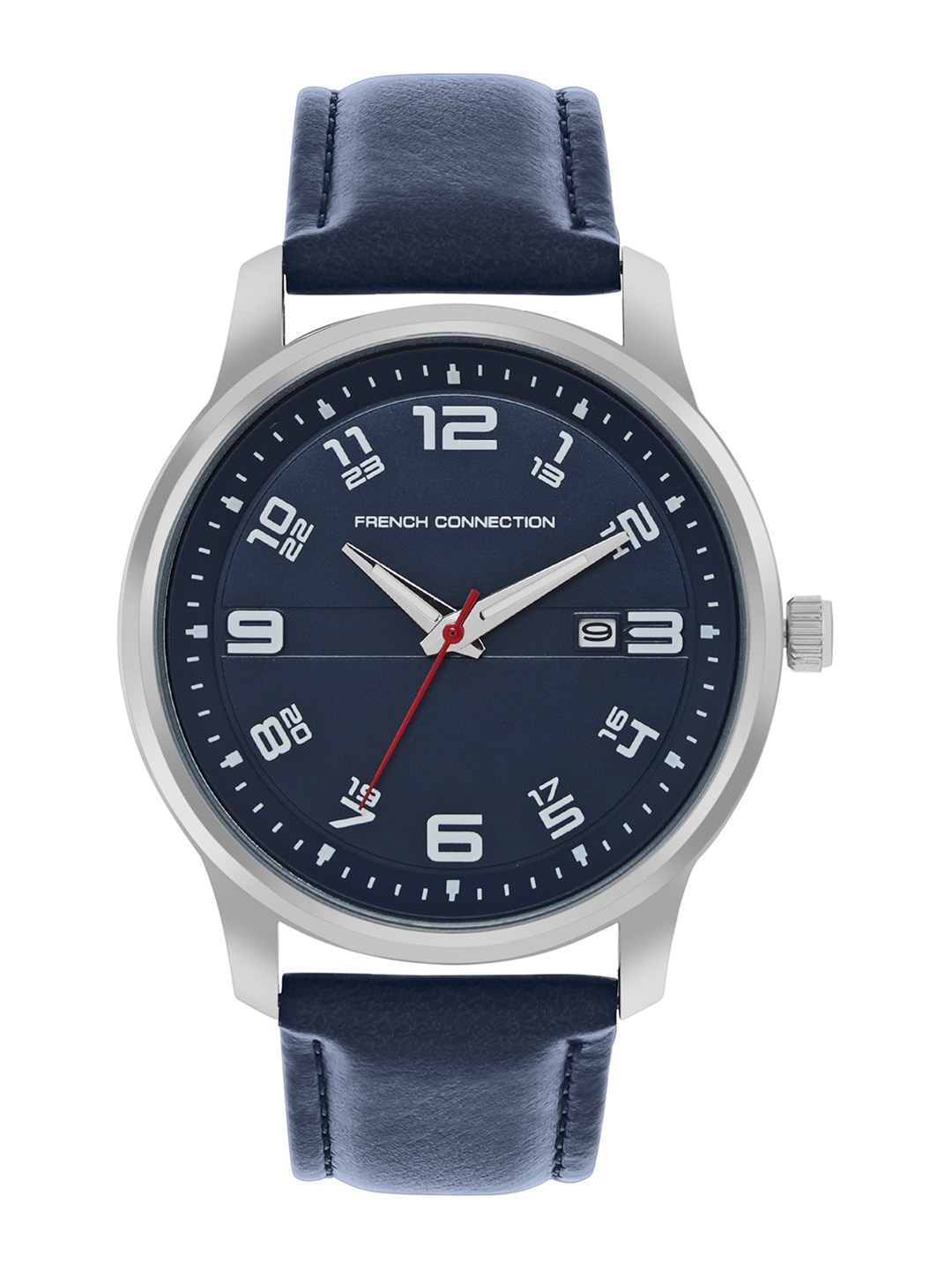 

French Connection Men Dial & Leather Straps Analogue Watch FCN00046F, Blue