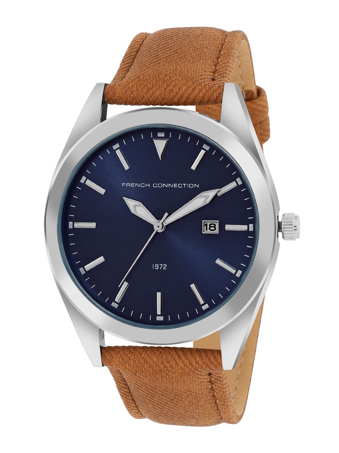 

French Connection Men Dial & Leather Straps Analogue Watch FCN00059B, Blue