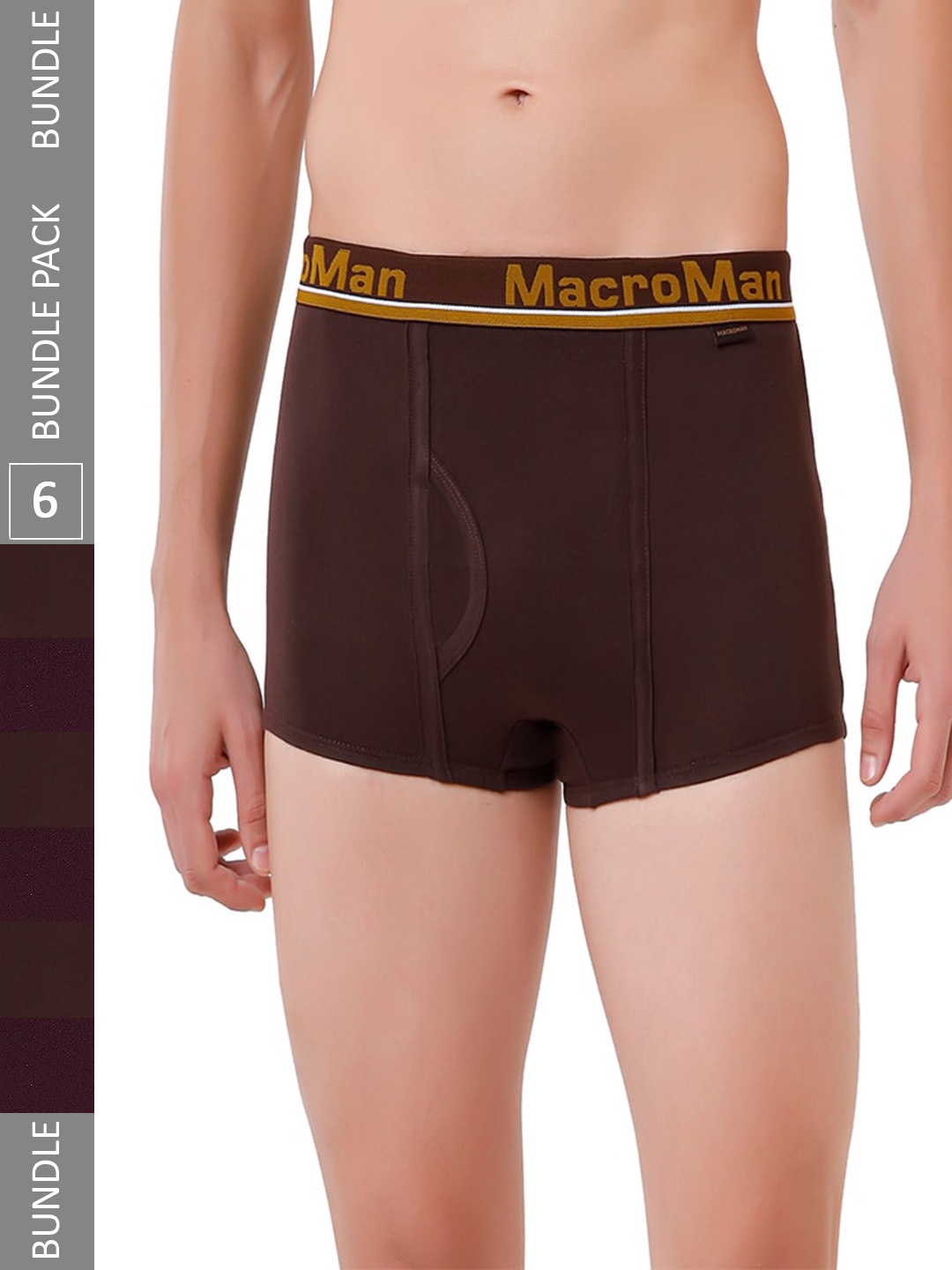 

Rupa Men Pack Of 6 Cotton Trunks RP_MCR_DRWR_MCR.ASST.COLR.DRWR_P6_96, Assorted