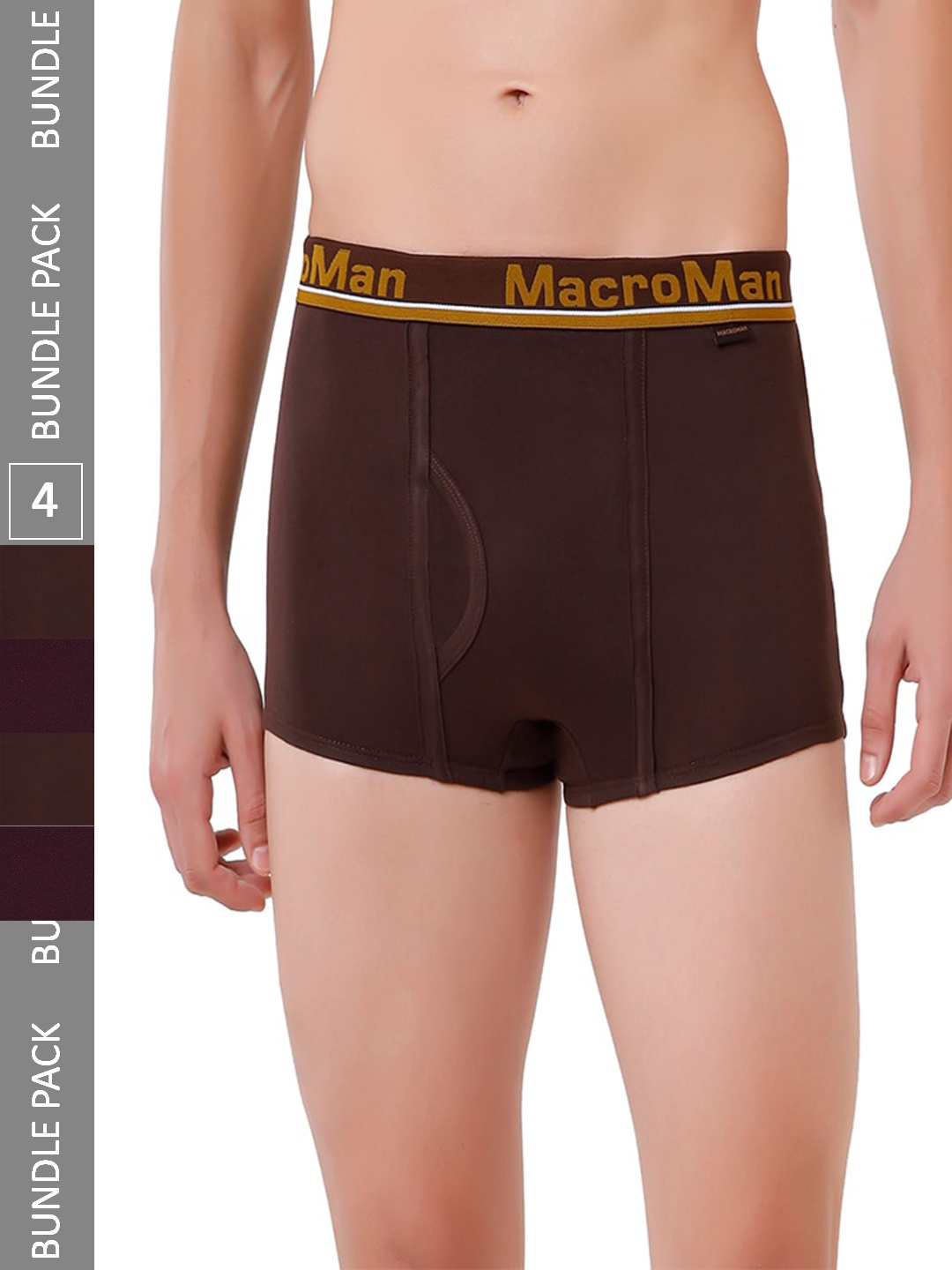 

Rupa Men Pack Of 4 Cotton Trunks RP_MCR_DRWR_MCR.ASST.COLR.DRWR_P4_95, Assorted