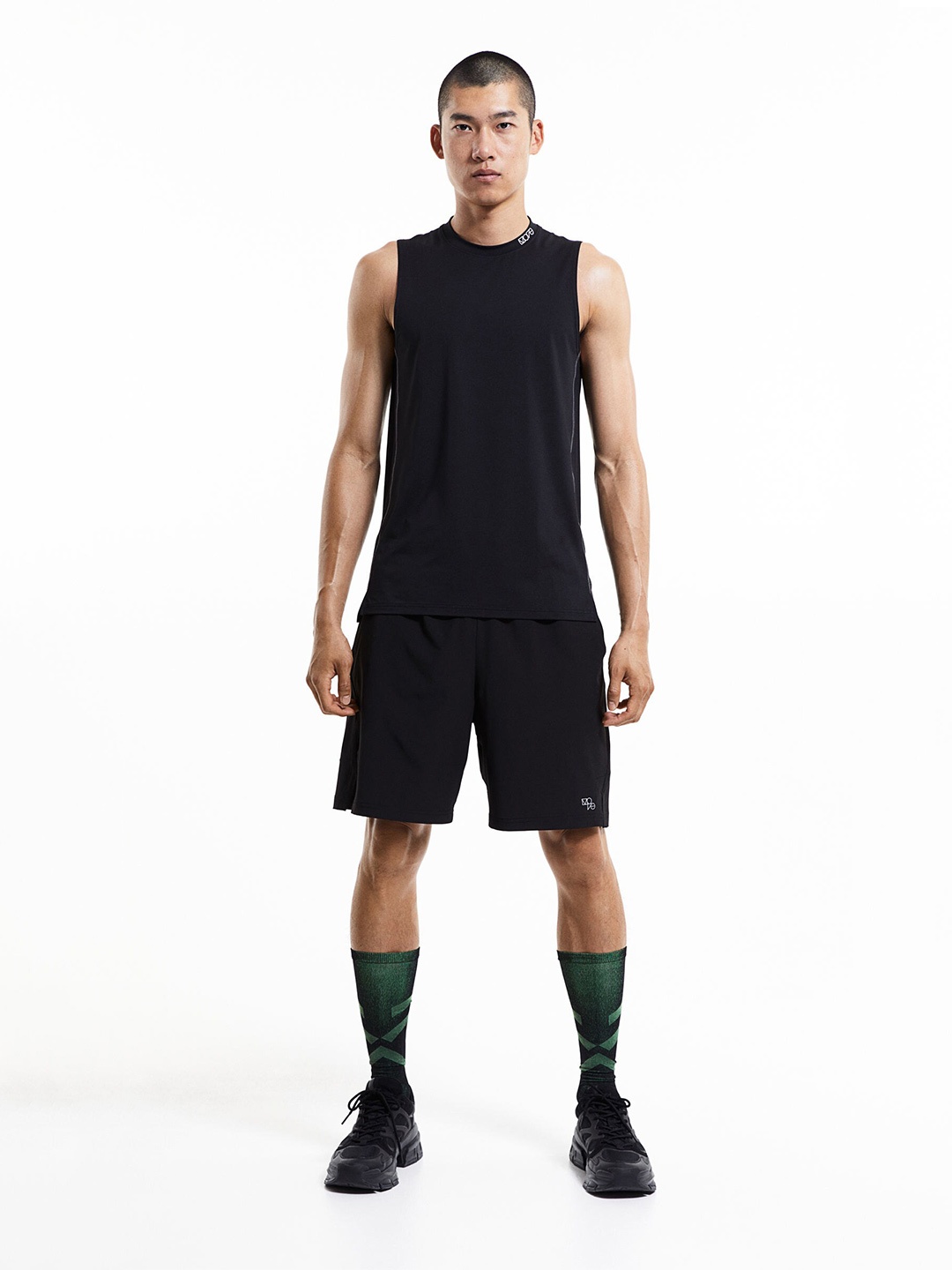 

H&M DryMove Sports Vest Top, Black