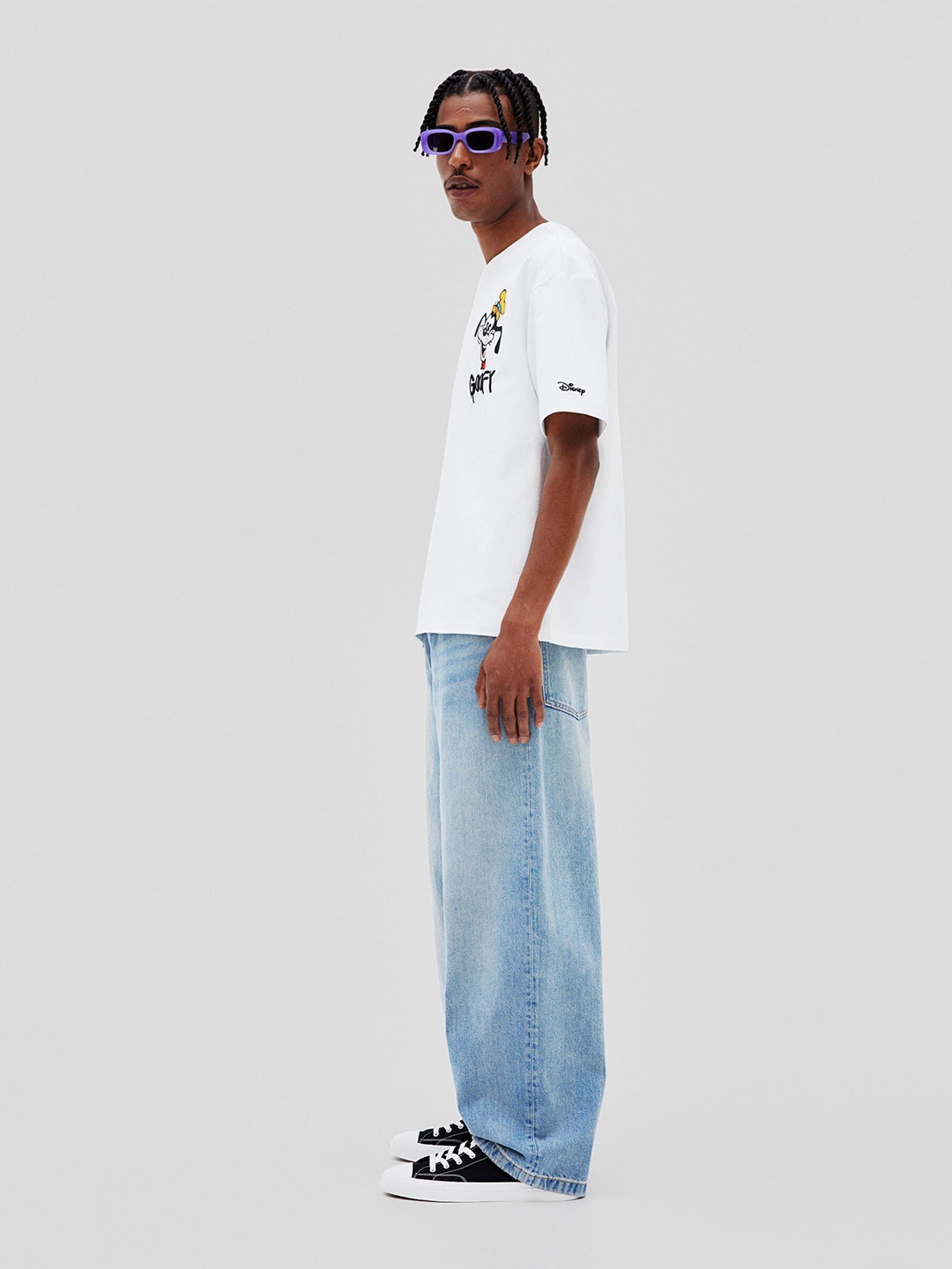 

H&M Loose Fit T-Shirt, White