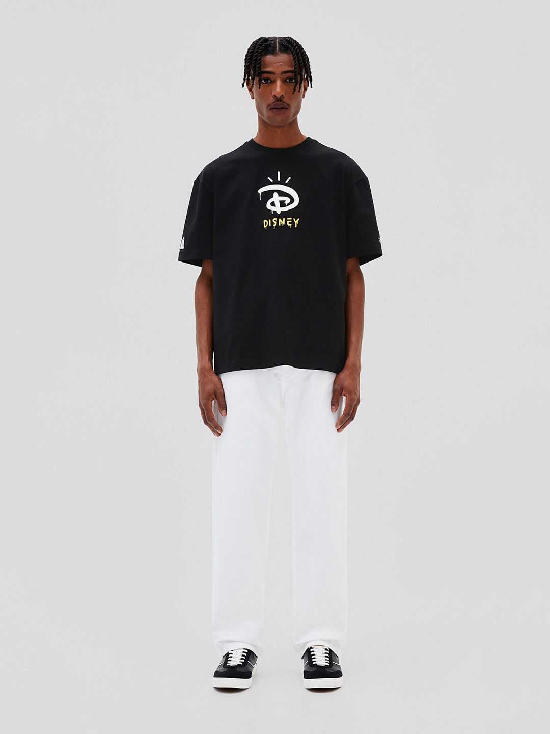 

H&M Loose Fit T-Shirt, Black