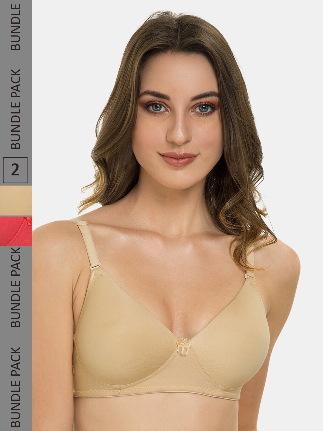 

Tweens Full Coverage Lightly Padded T-shirt Bra All Day Comfort, Beige